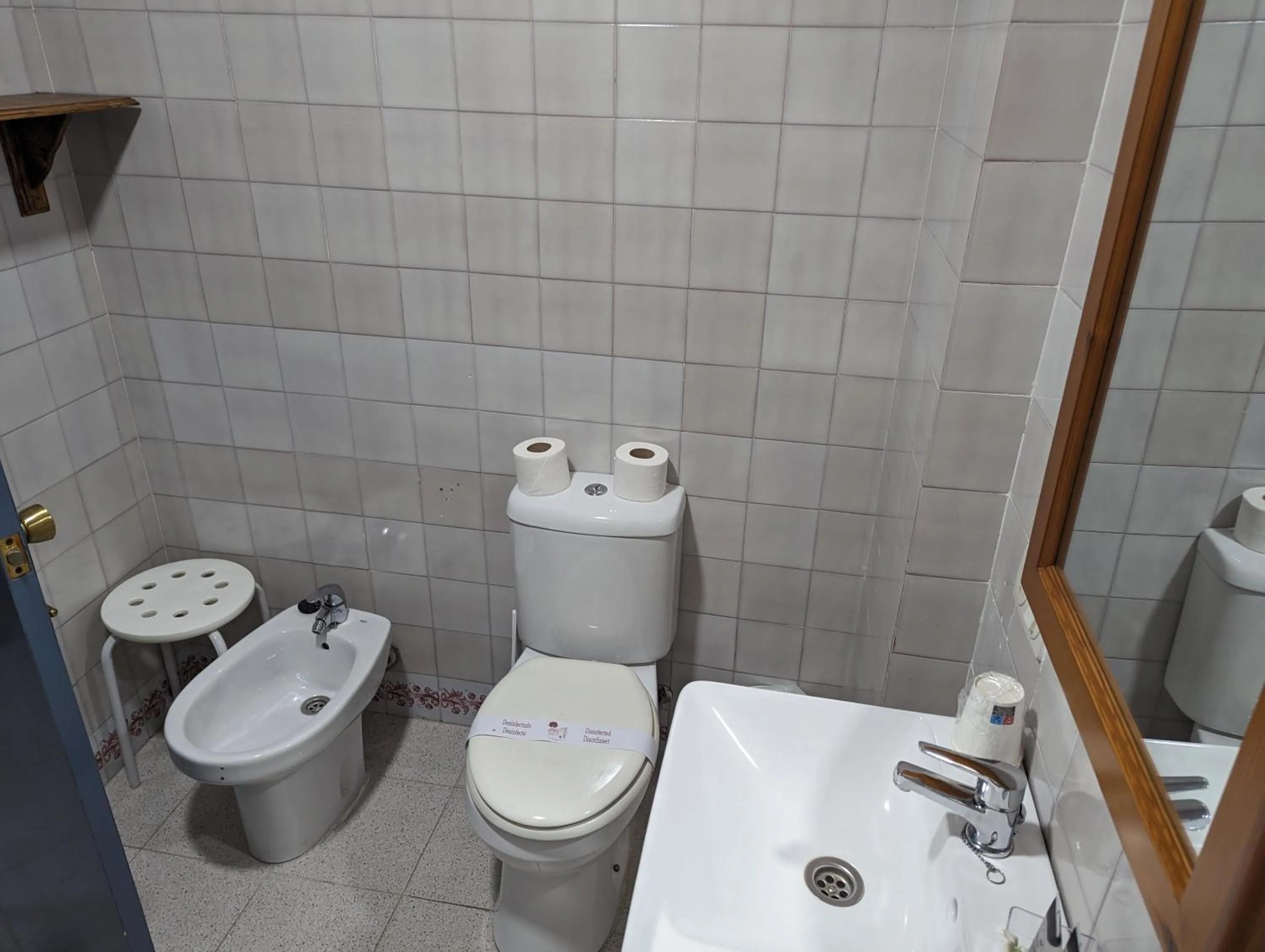 Bathroom in Hotel Matalascañas