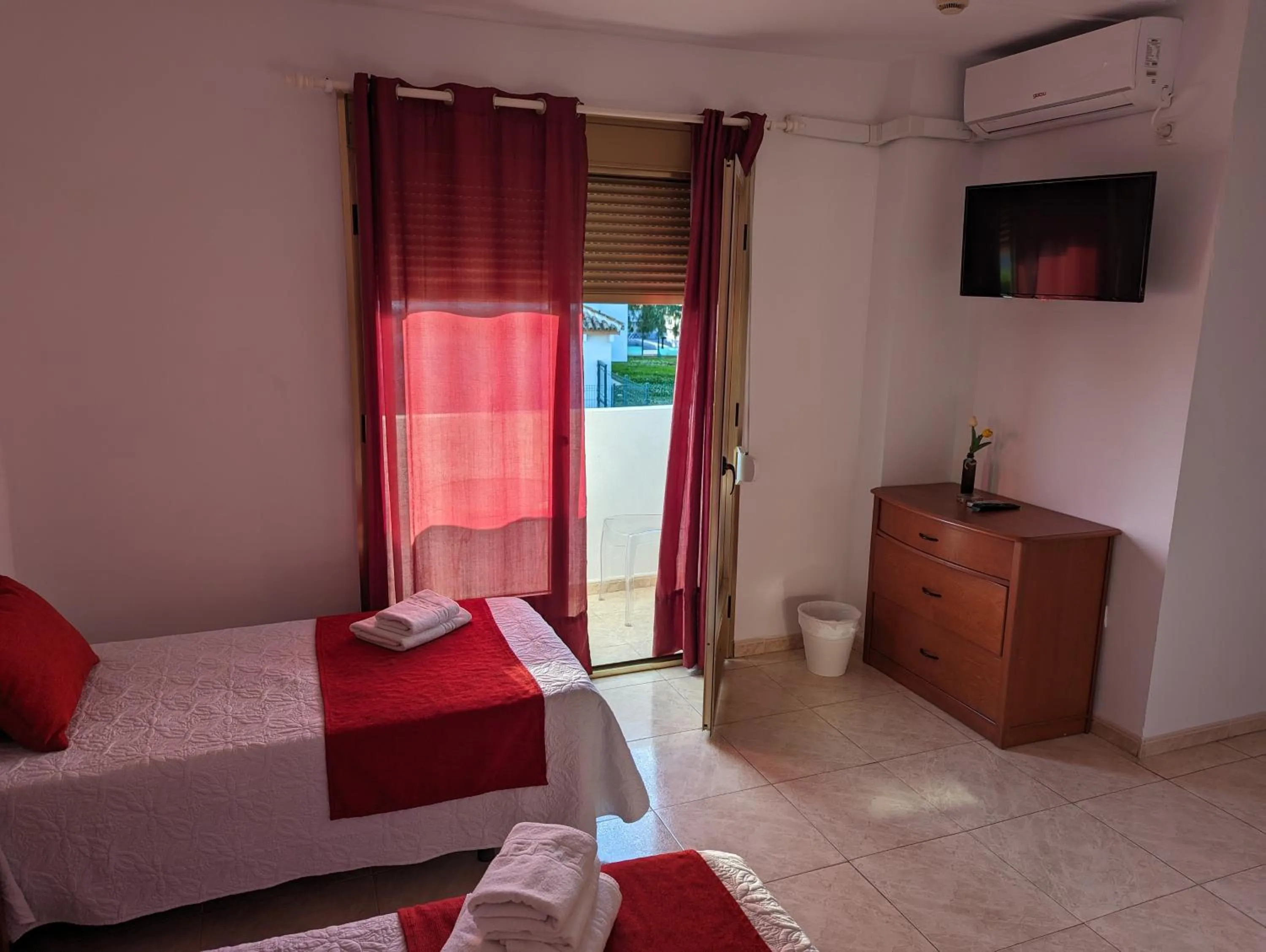 Bed in Hotel Matalascañas