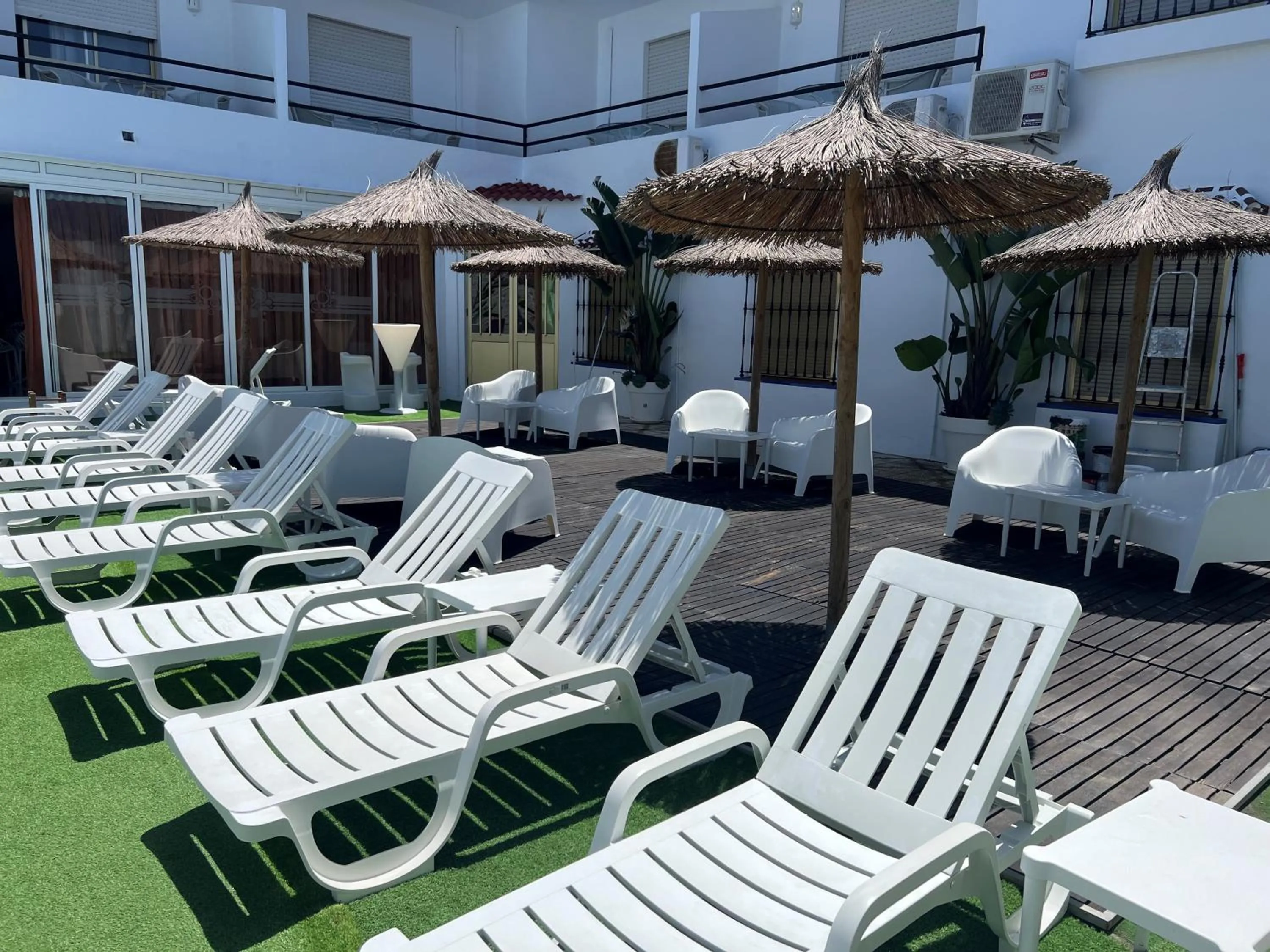 Patio in Hotel Matalascañas