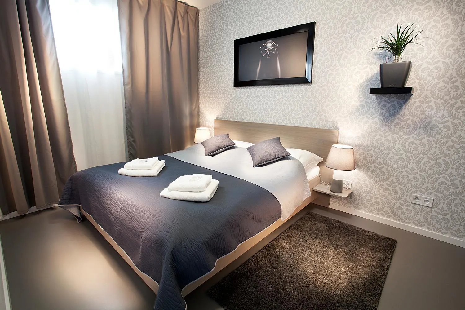 Bed in Apartmány Ladná