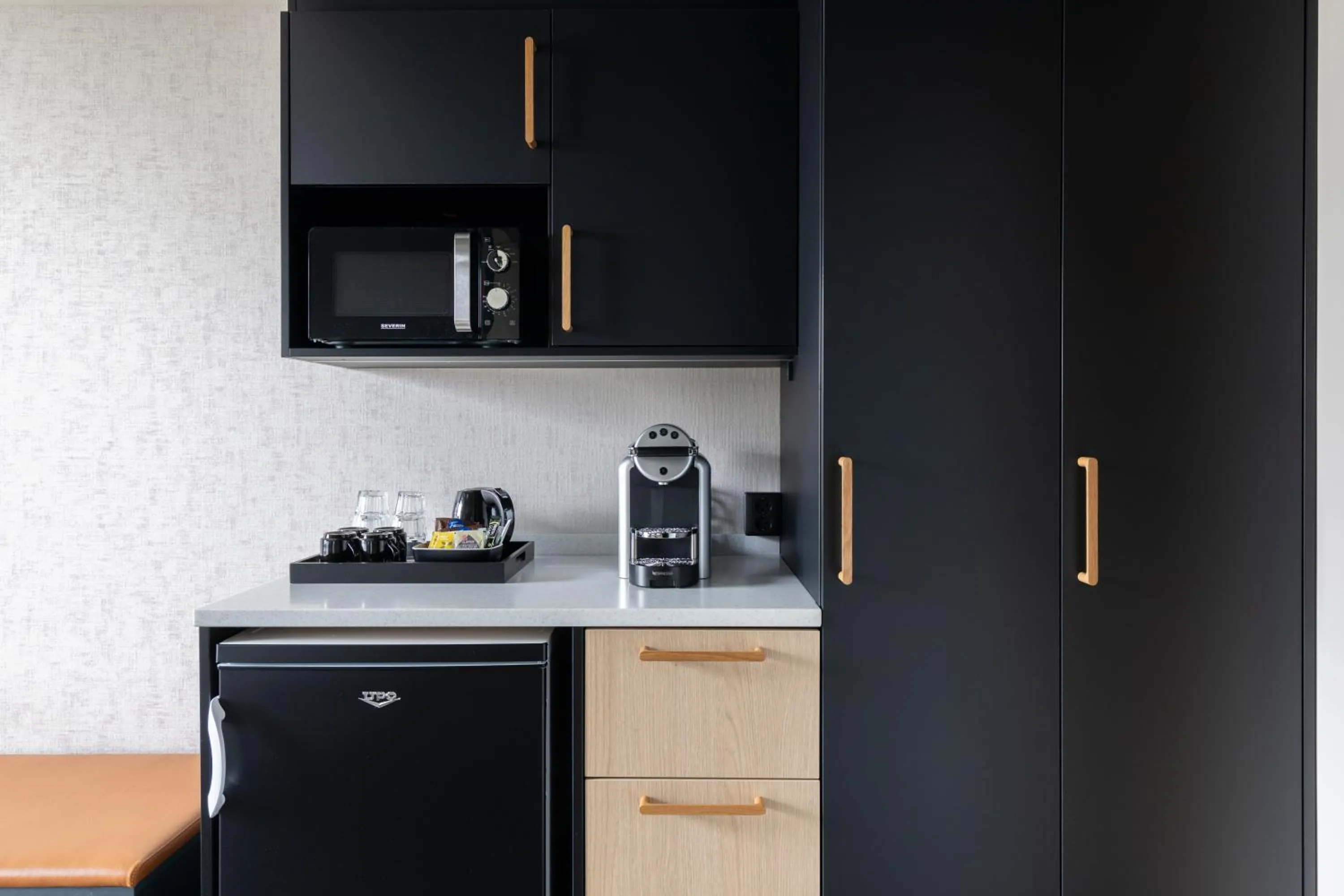 Kitchen or kitchenette in Original Sokos Hotel Vantaa