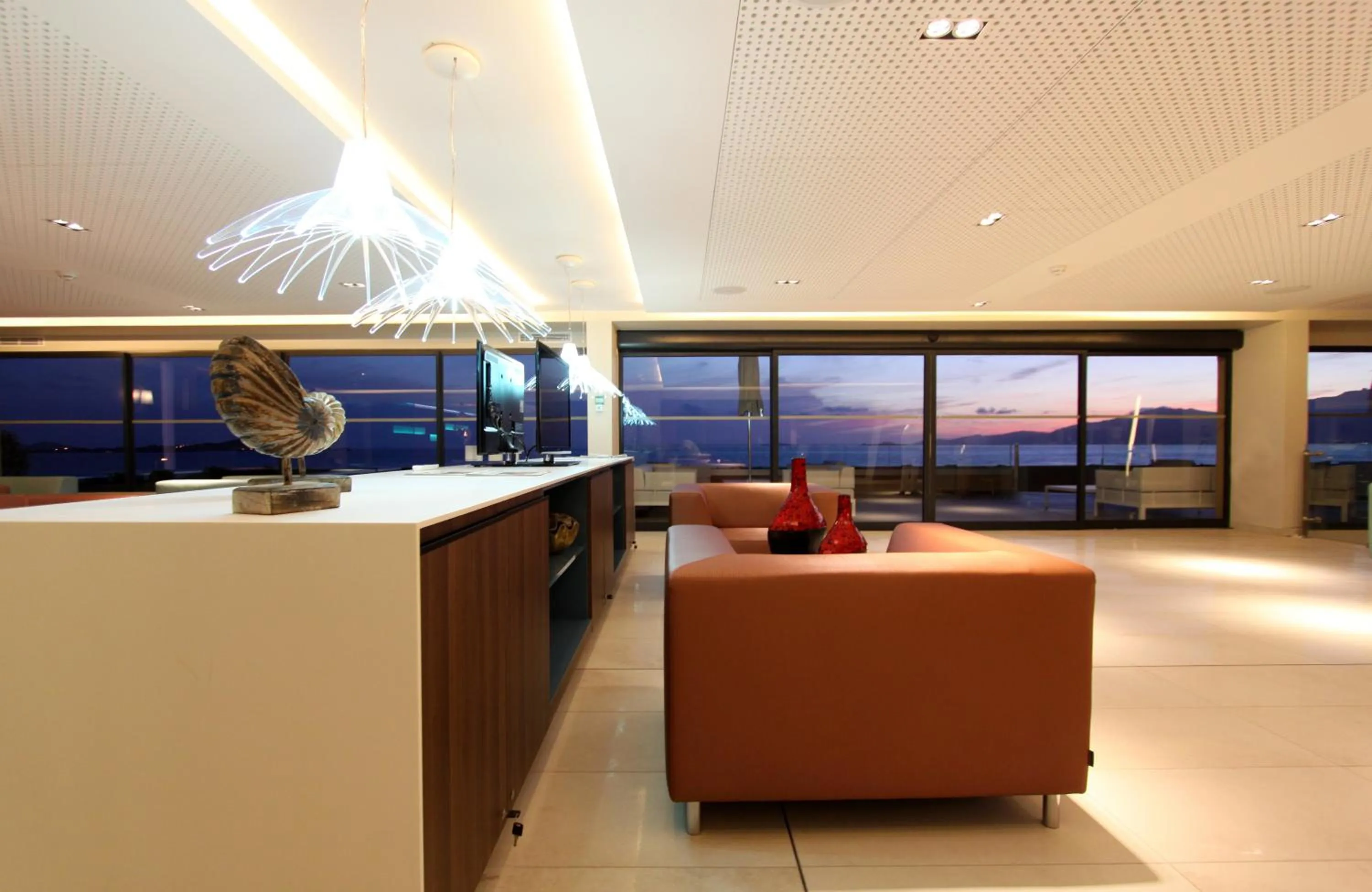 Communal lounge/ TV room in Radisson Blu Resort & Spa, Ajaccio Bay