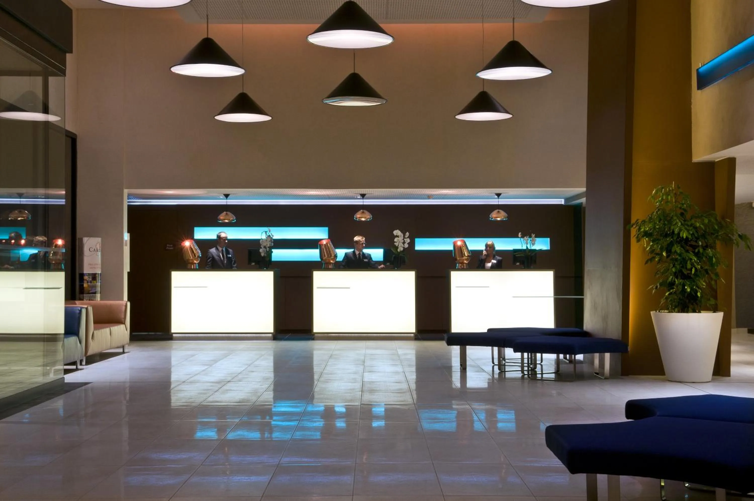 Lobby or reception in Radisson Blu Resort & Spa, Ajaccio Bay