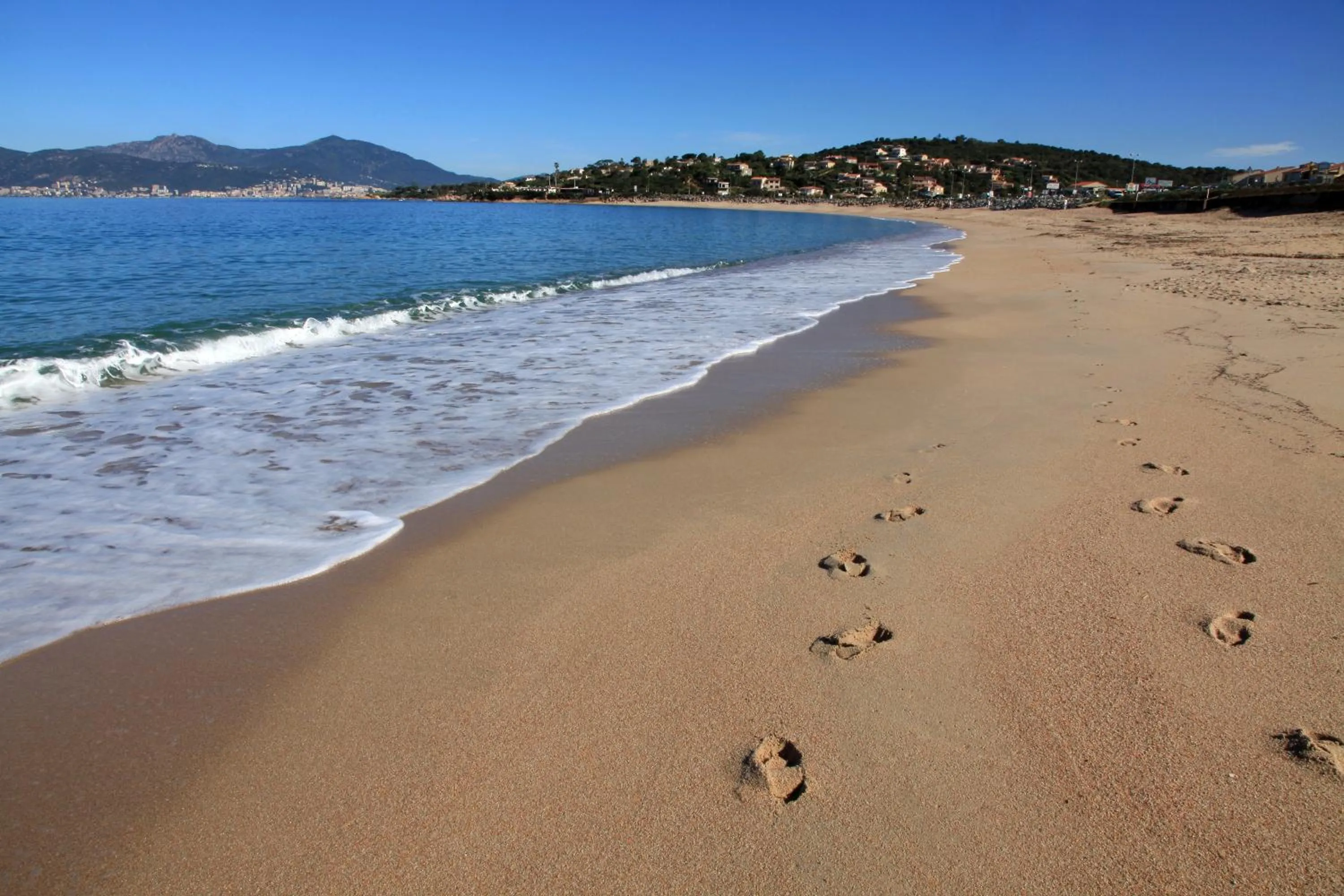 Beach in Radisson Blu Resort & Spa, Ajaccio Bay
