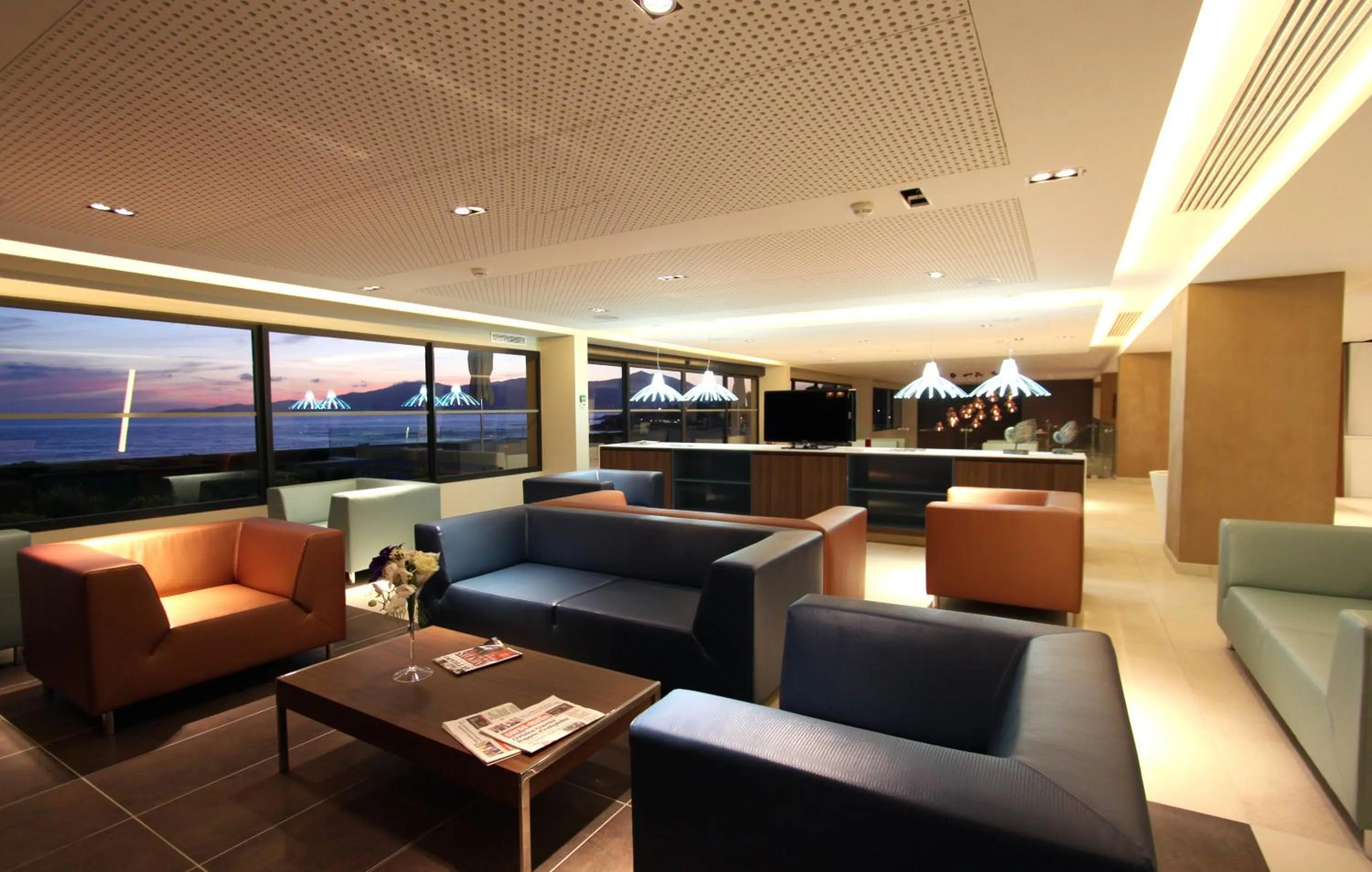 Communal lounge/ TV room in Radisson Blu Resort & Spa, Ajaccio Bay