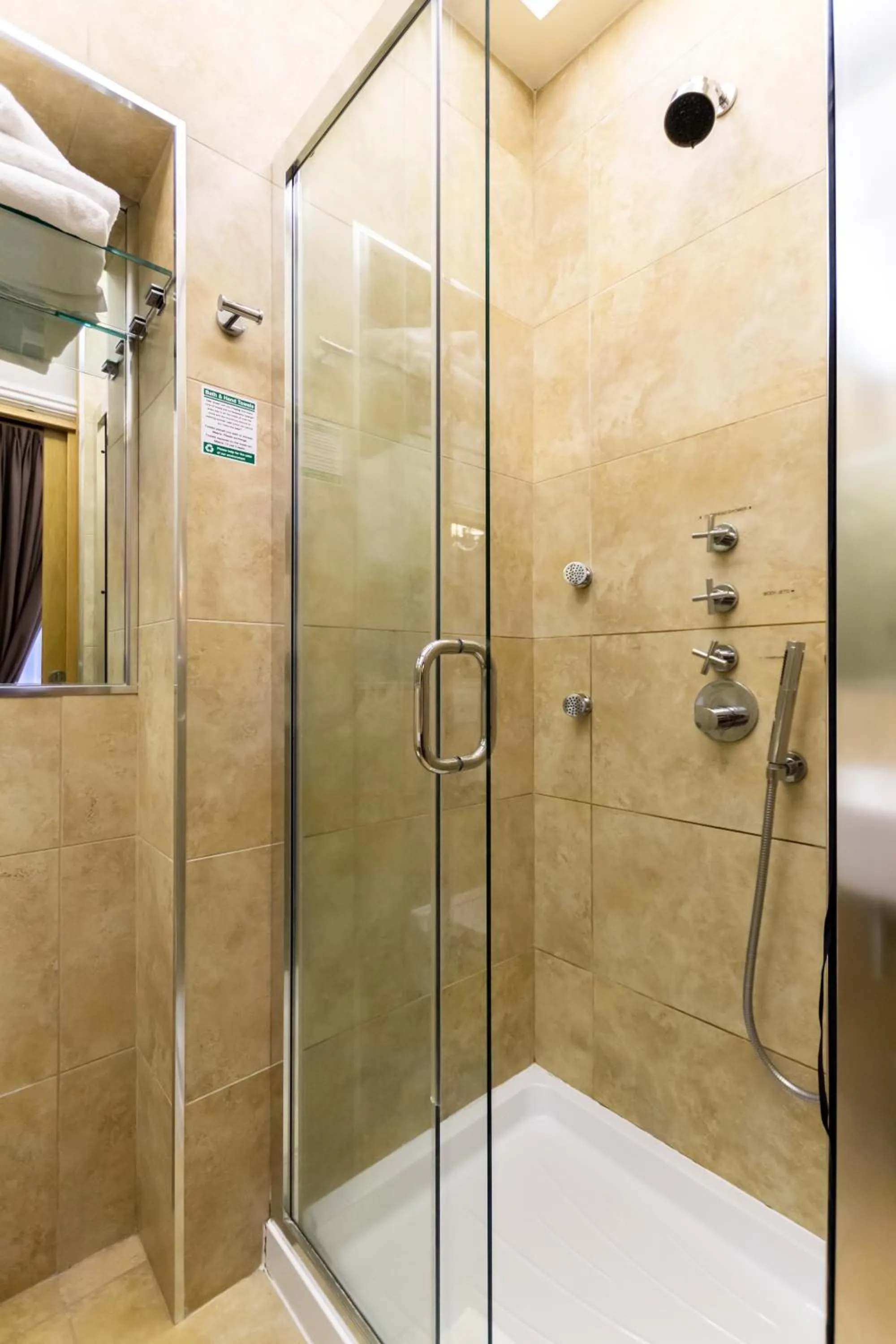 Bathroom in Arosfa Hotel London by Compass Hospitality