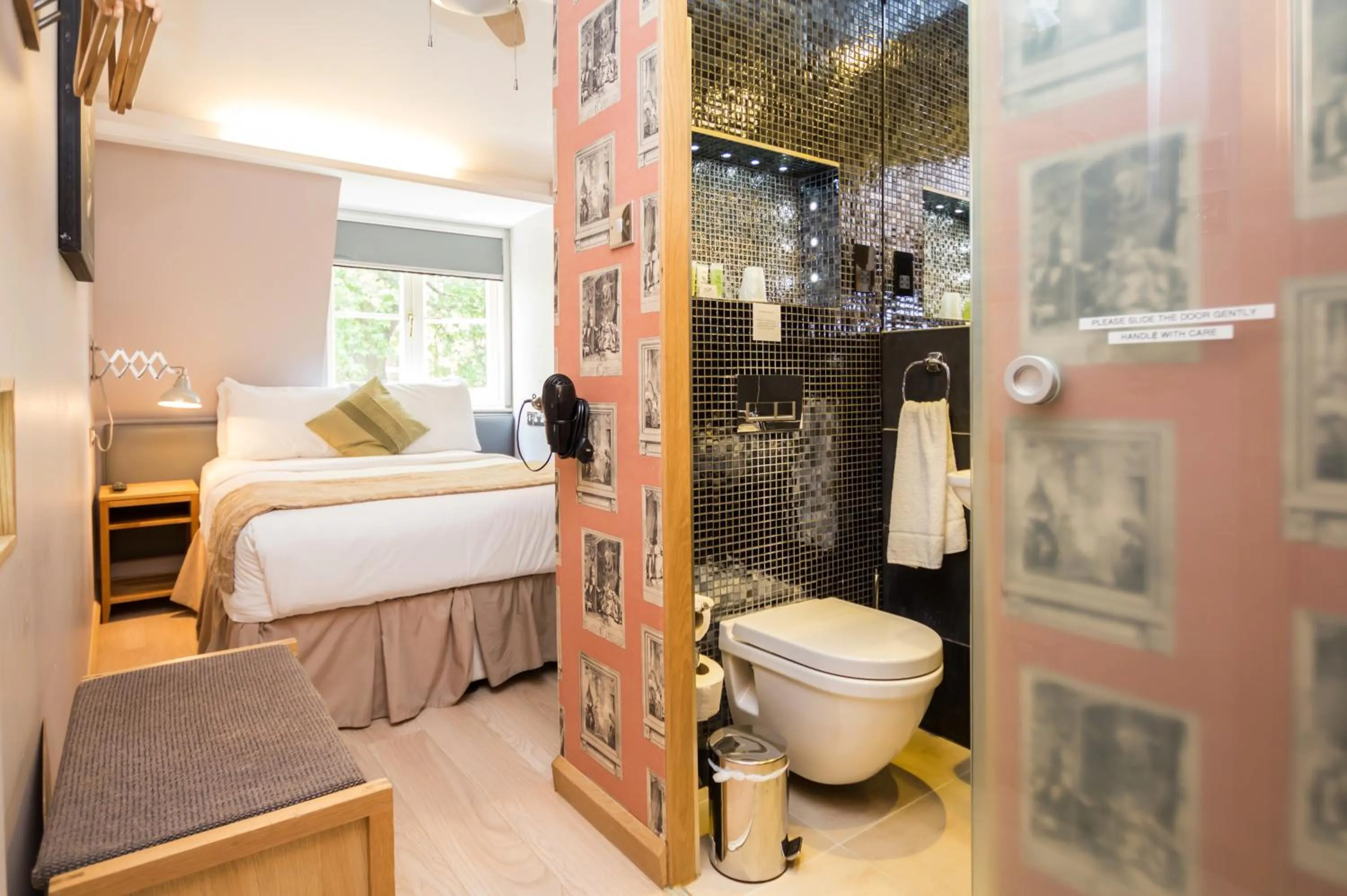 Bedroom, Bed in Arosfa Hotel London by Compass Hospitality