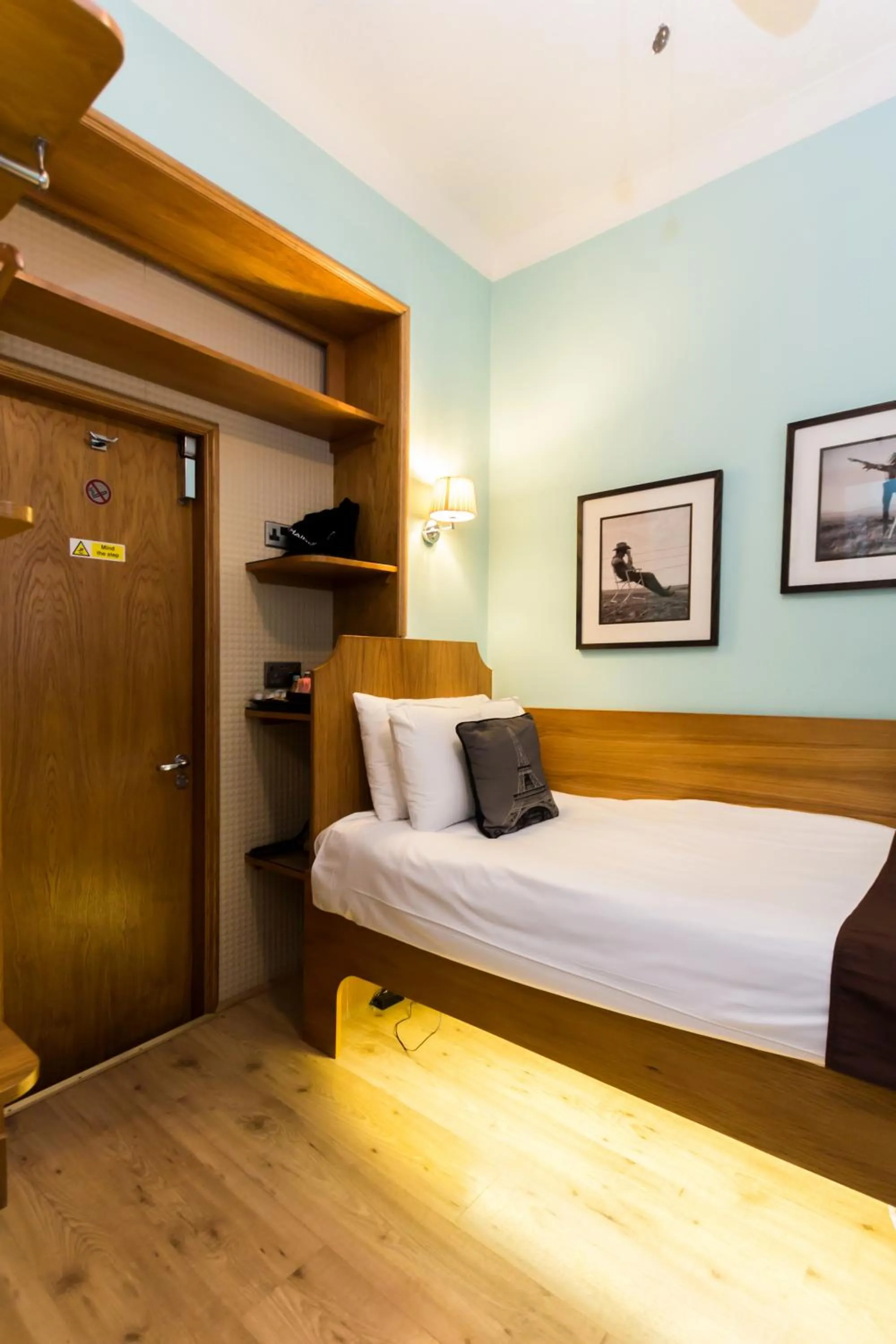 Bedroom, Bed in Arosfa Hotel London by Compass Hospitality
