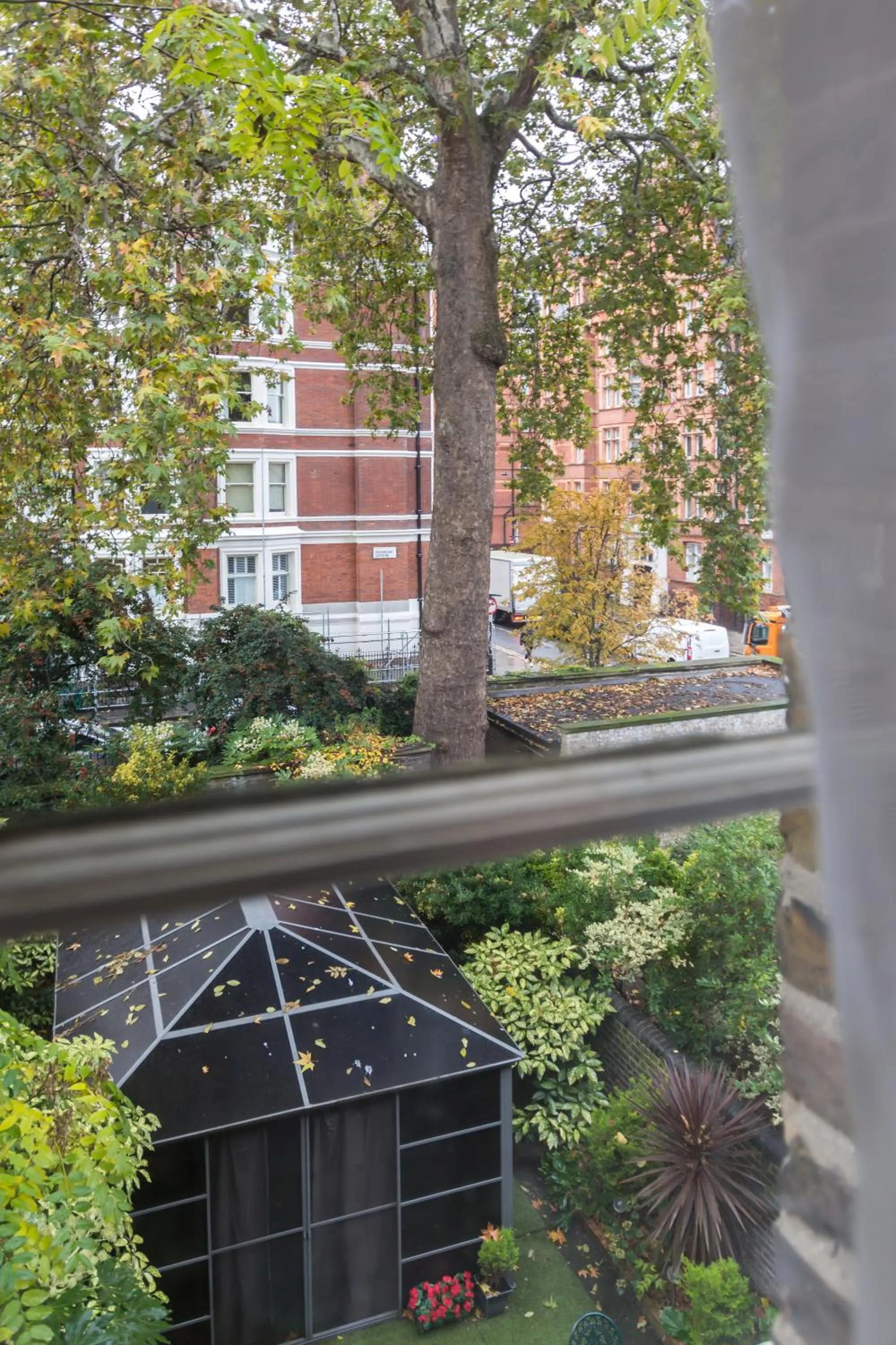 Garden view in Arosfa Hotel London by Compass Hospitality