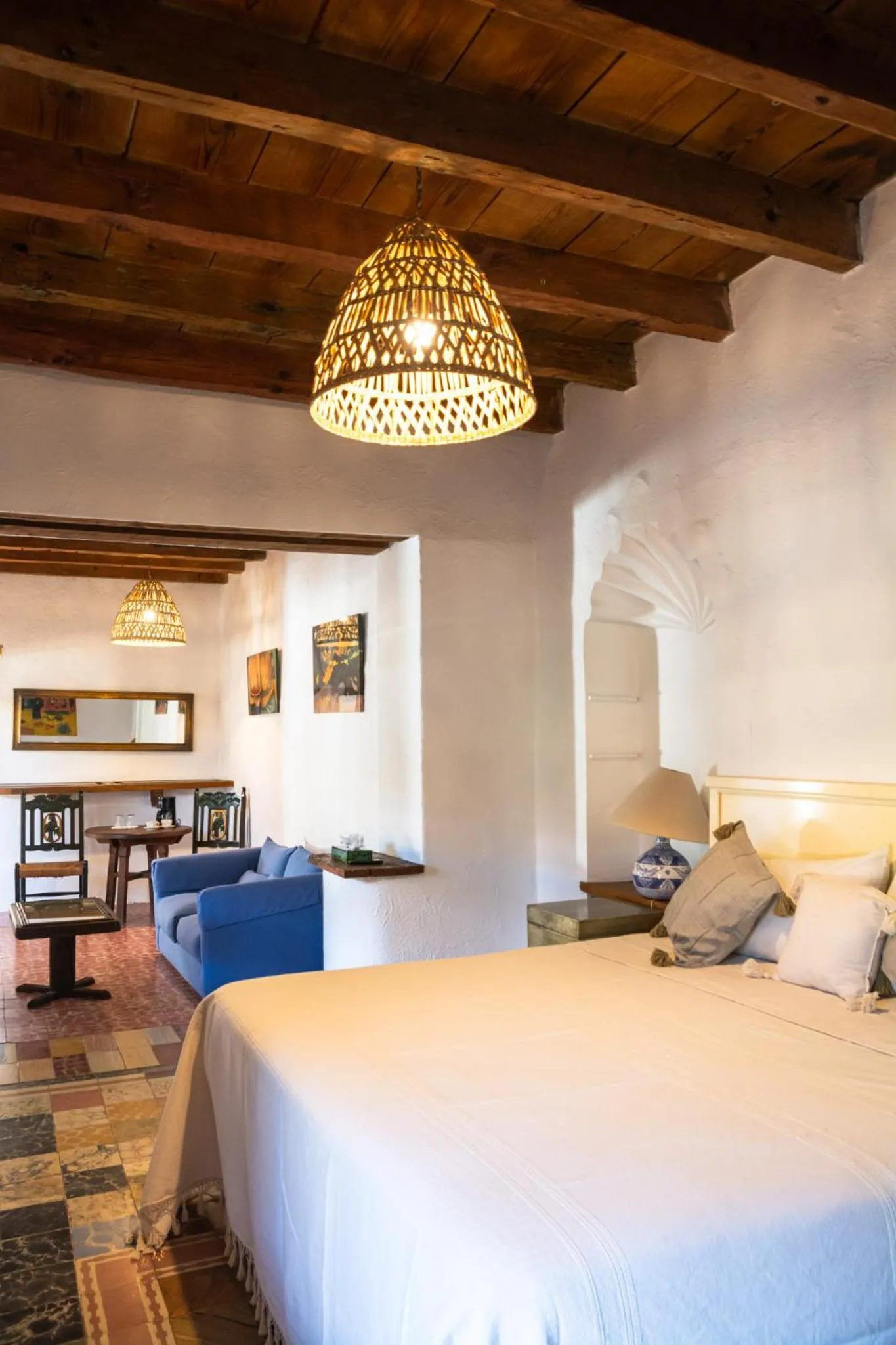 Bed in Batucada Hotel Boutique