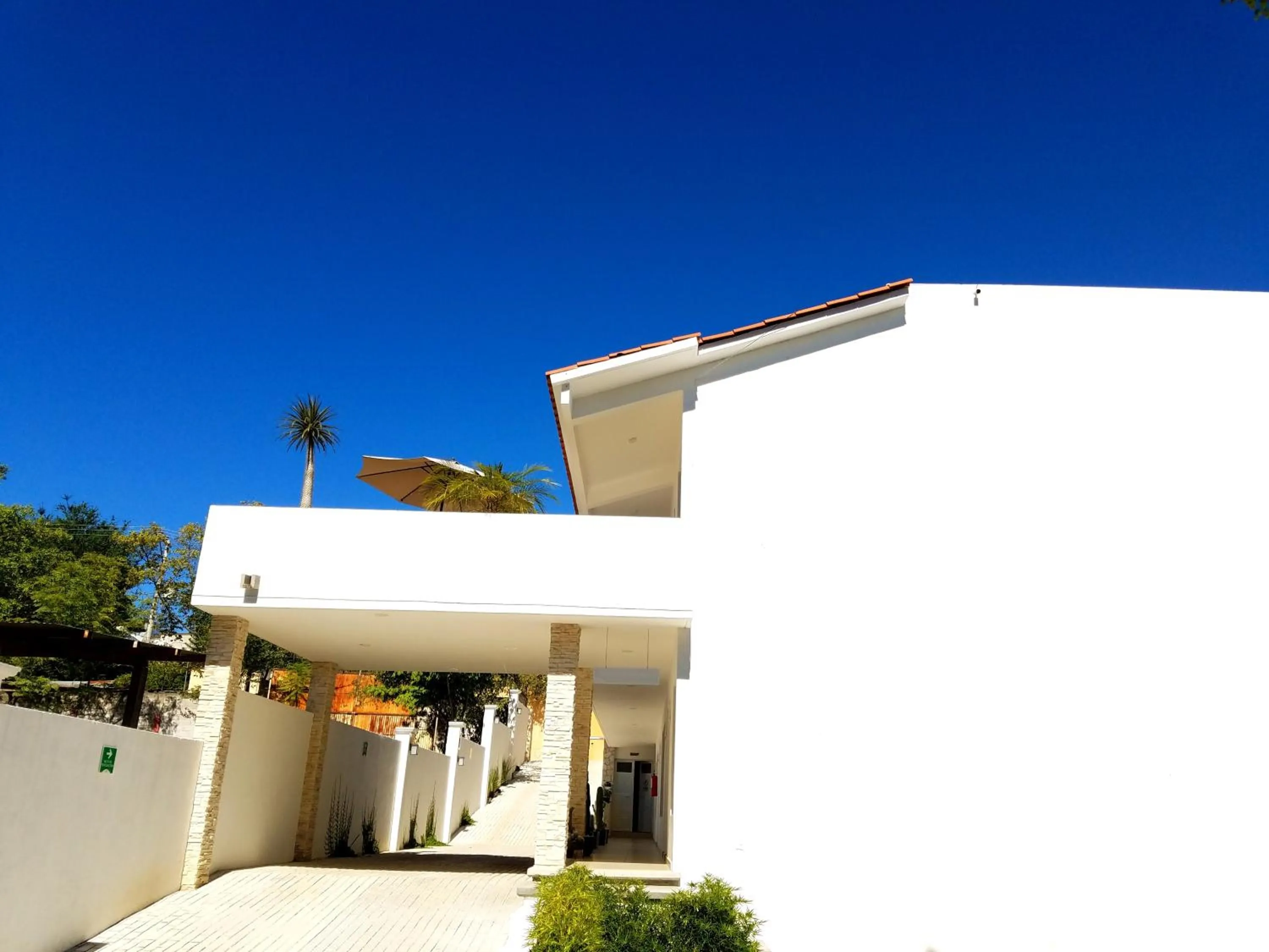 Property building in Hotel Santiago