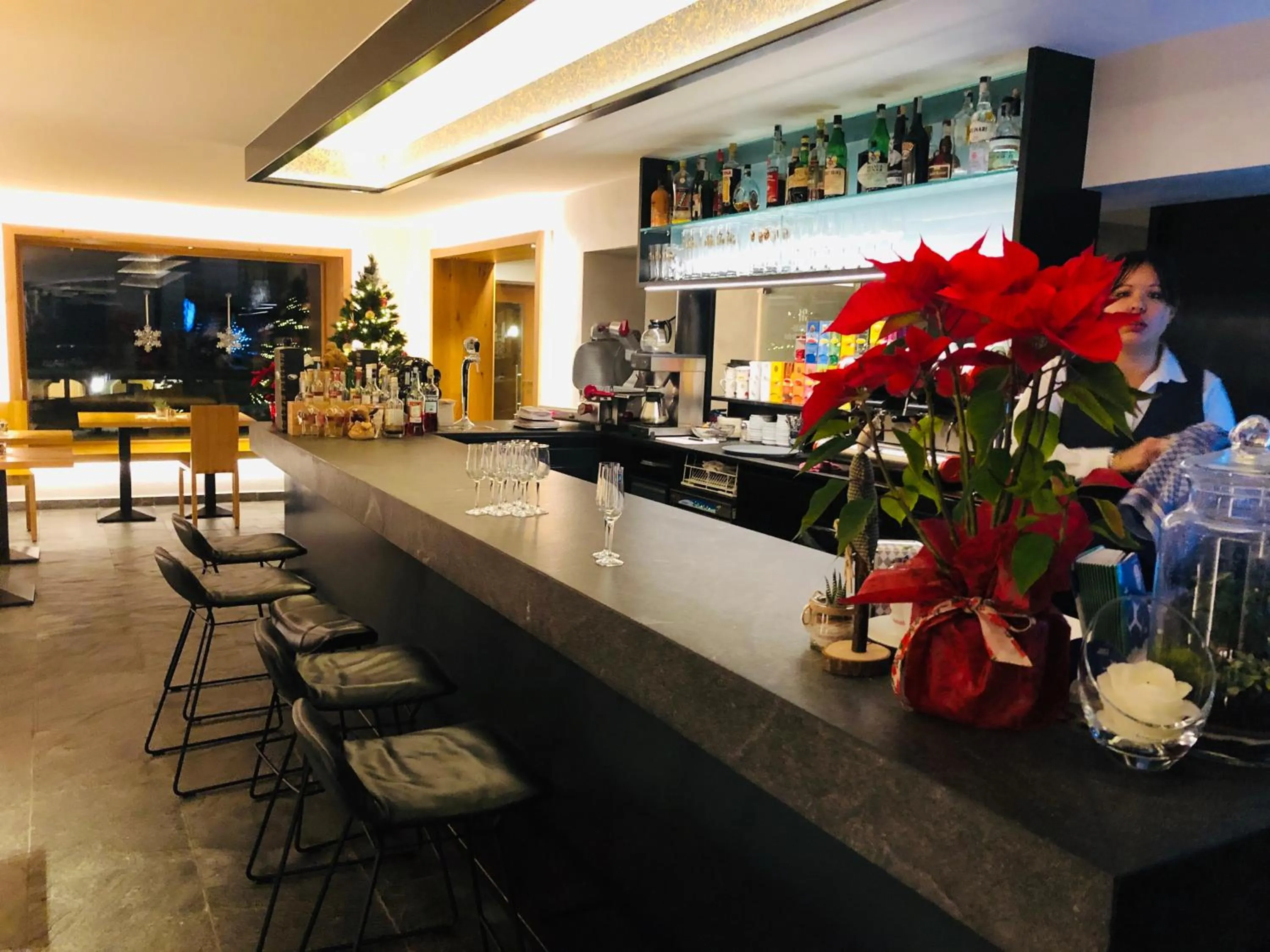 Lounge or bar in Hotel Silvana