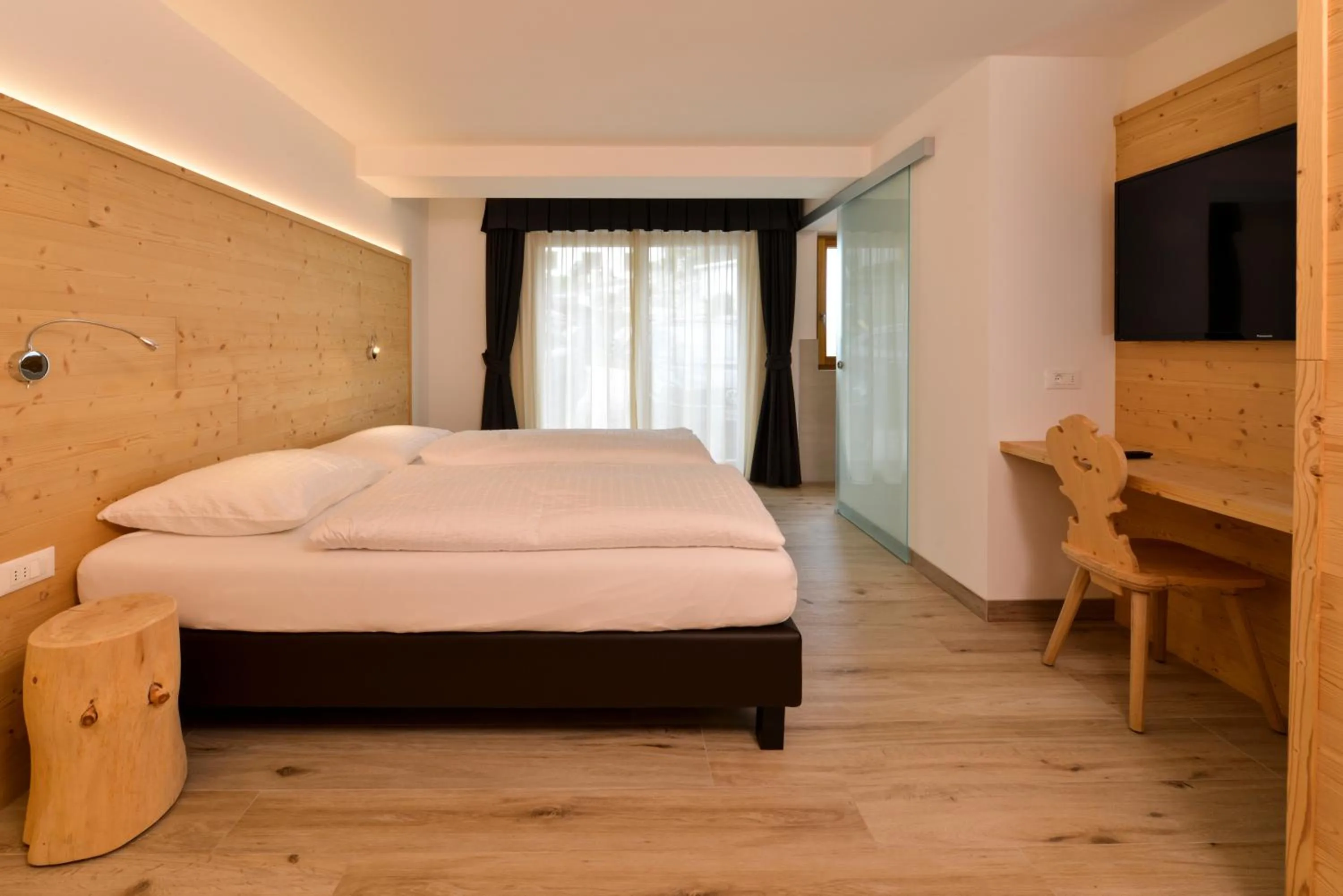 Bed in Hotel Silvana