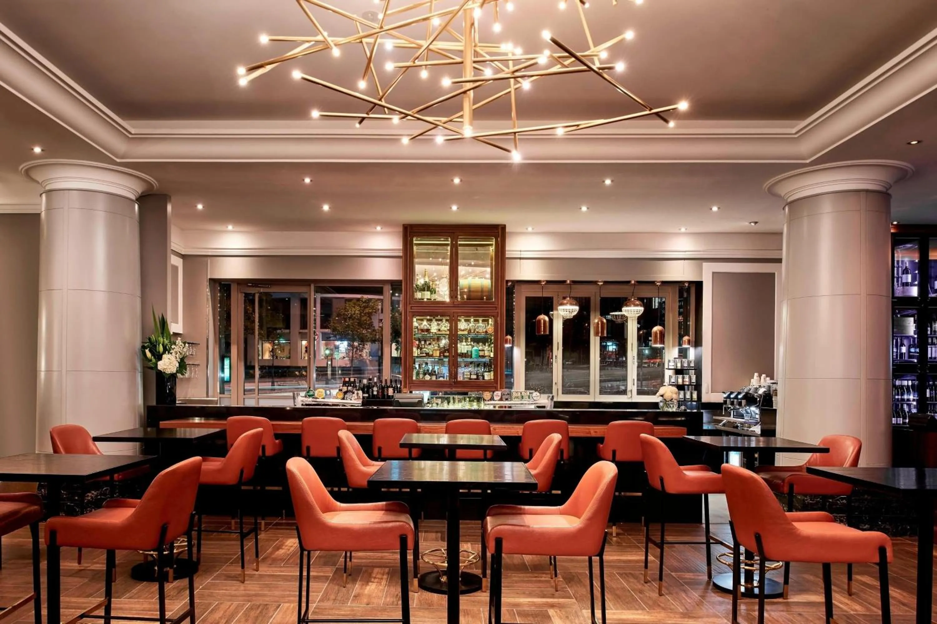 Lounge or bar in Brisbane Marriott Hotel