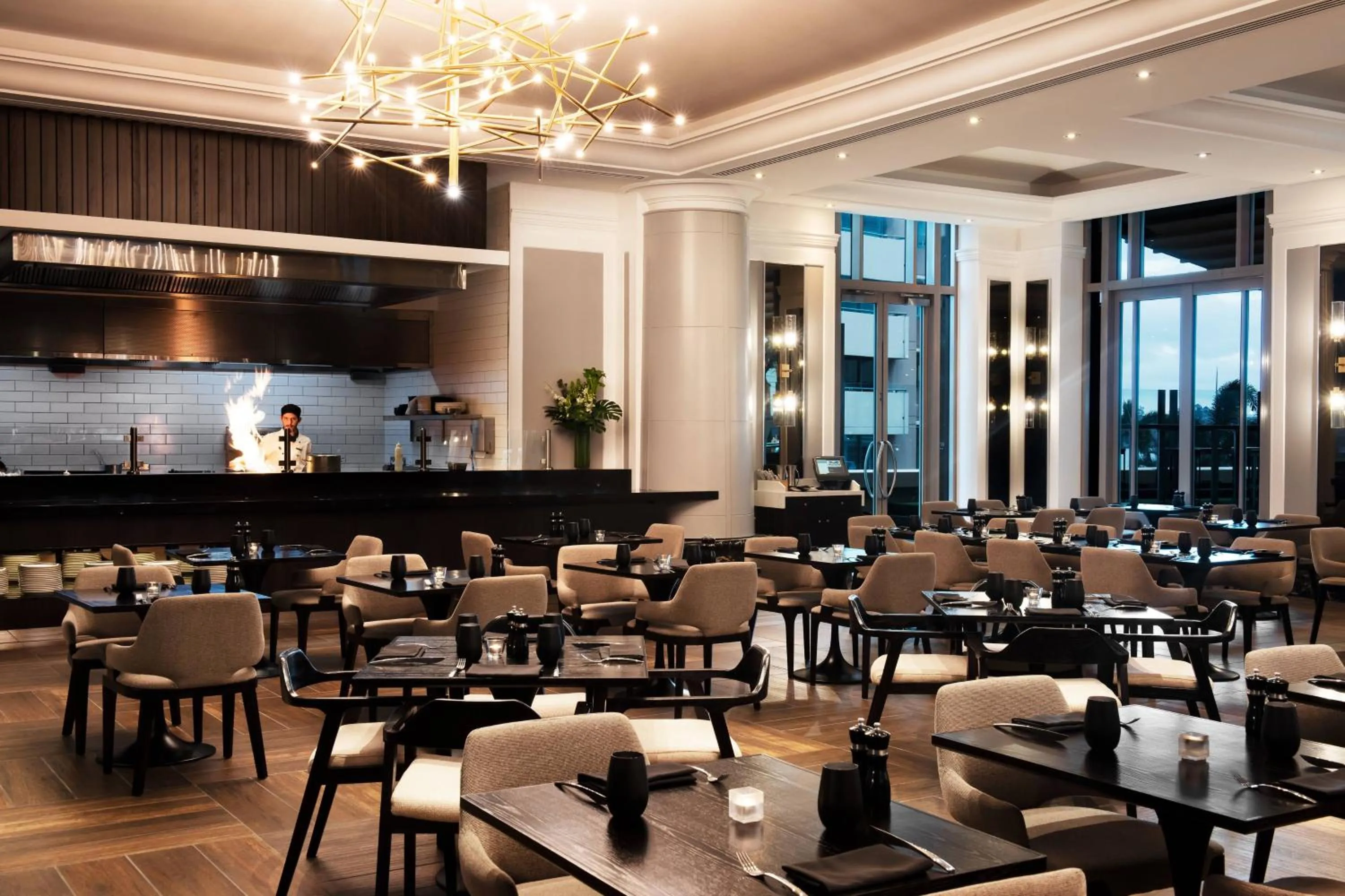 Lounge or bar in Brisbane Marriott Hotel