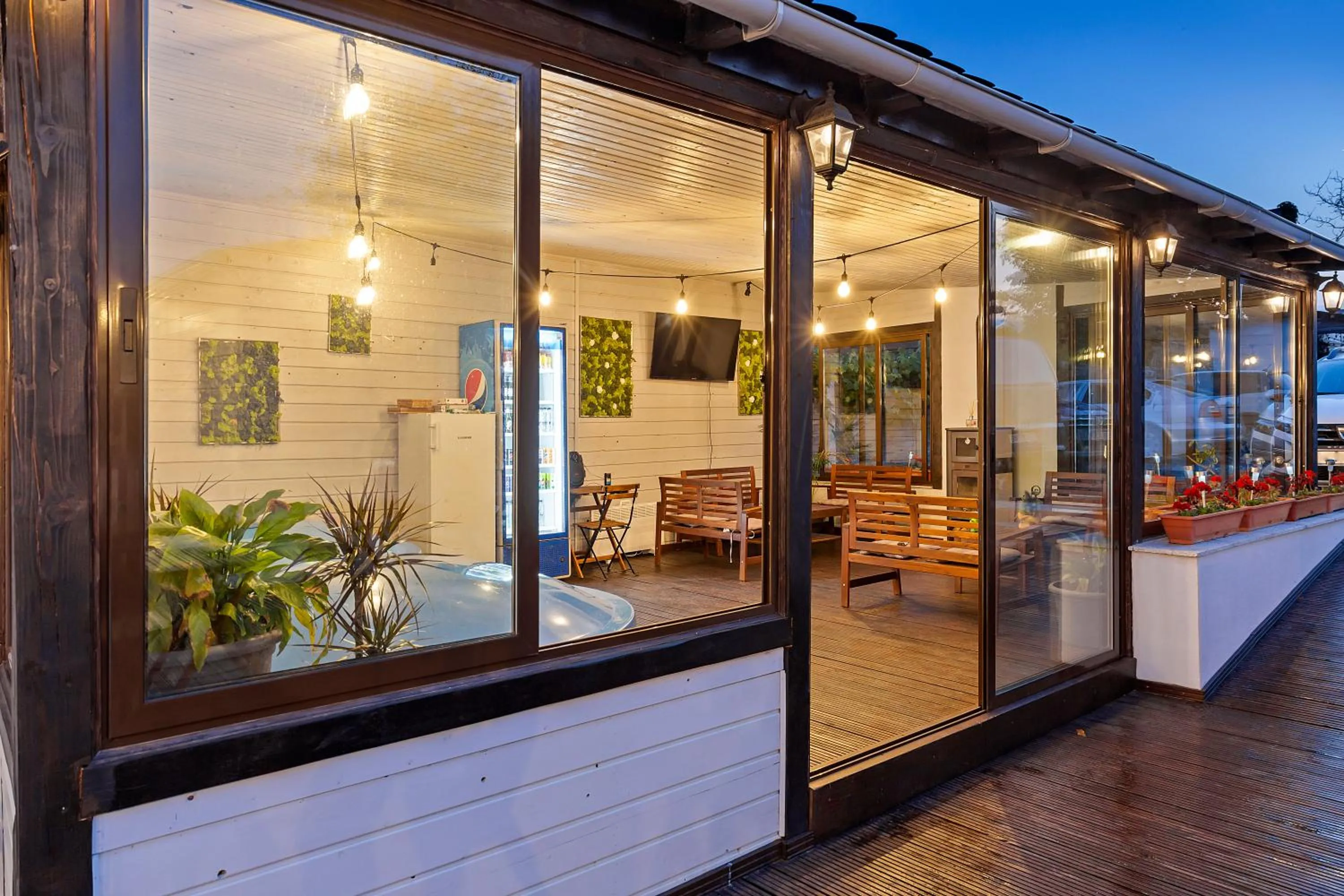 Seating area in Pensiunea Alina "Adults Only"