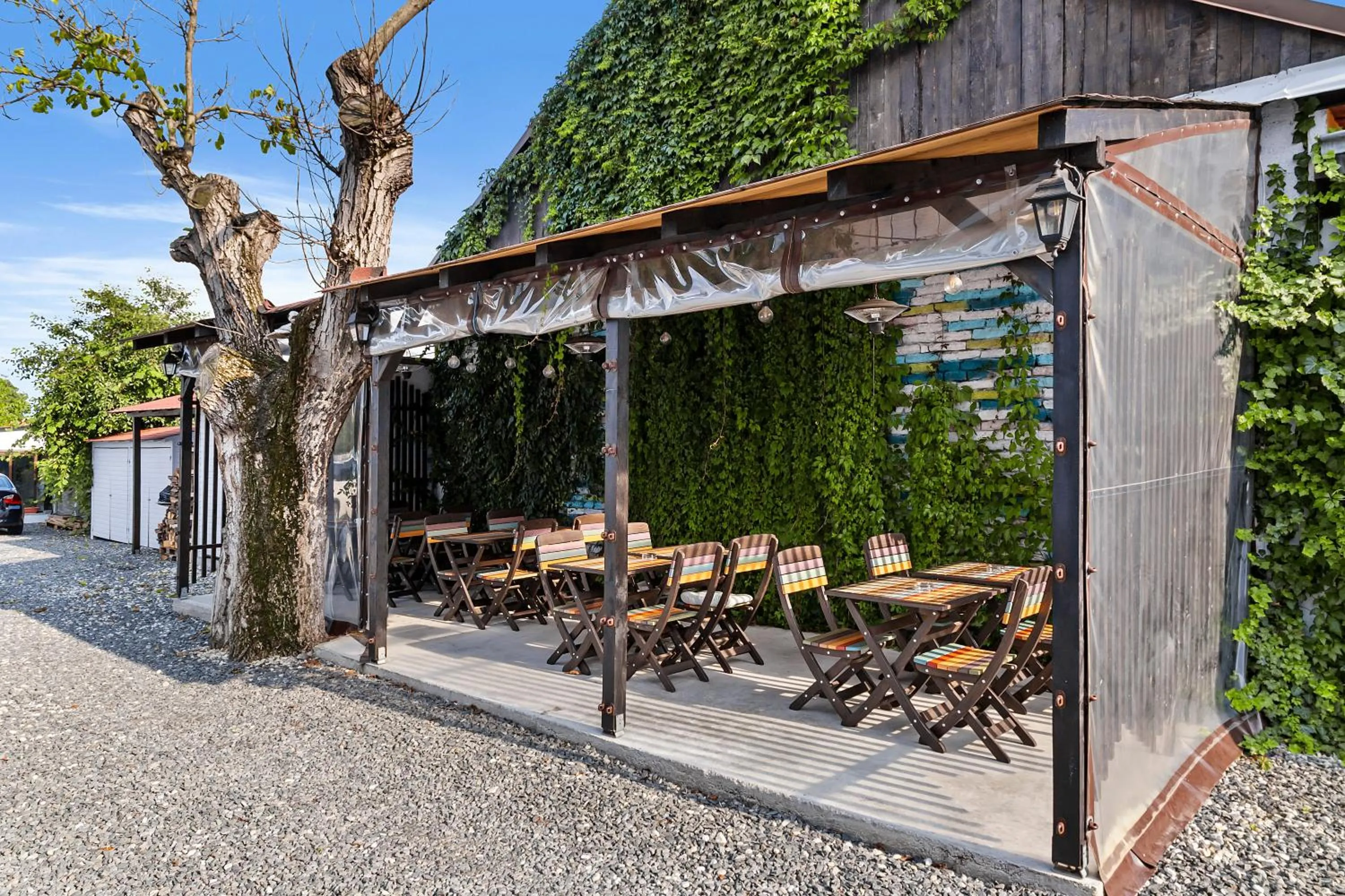 Balcony/Terrace in Pensiunea Alina "Adults Only"