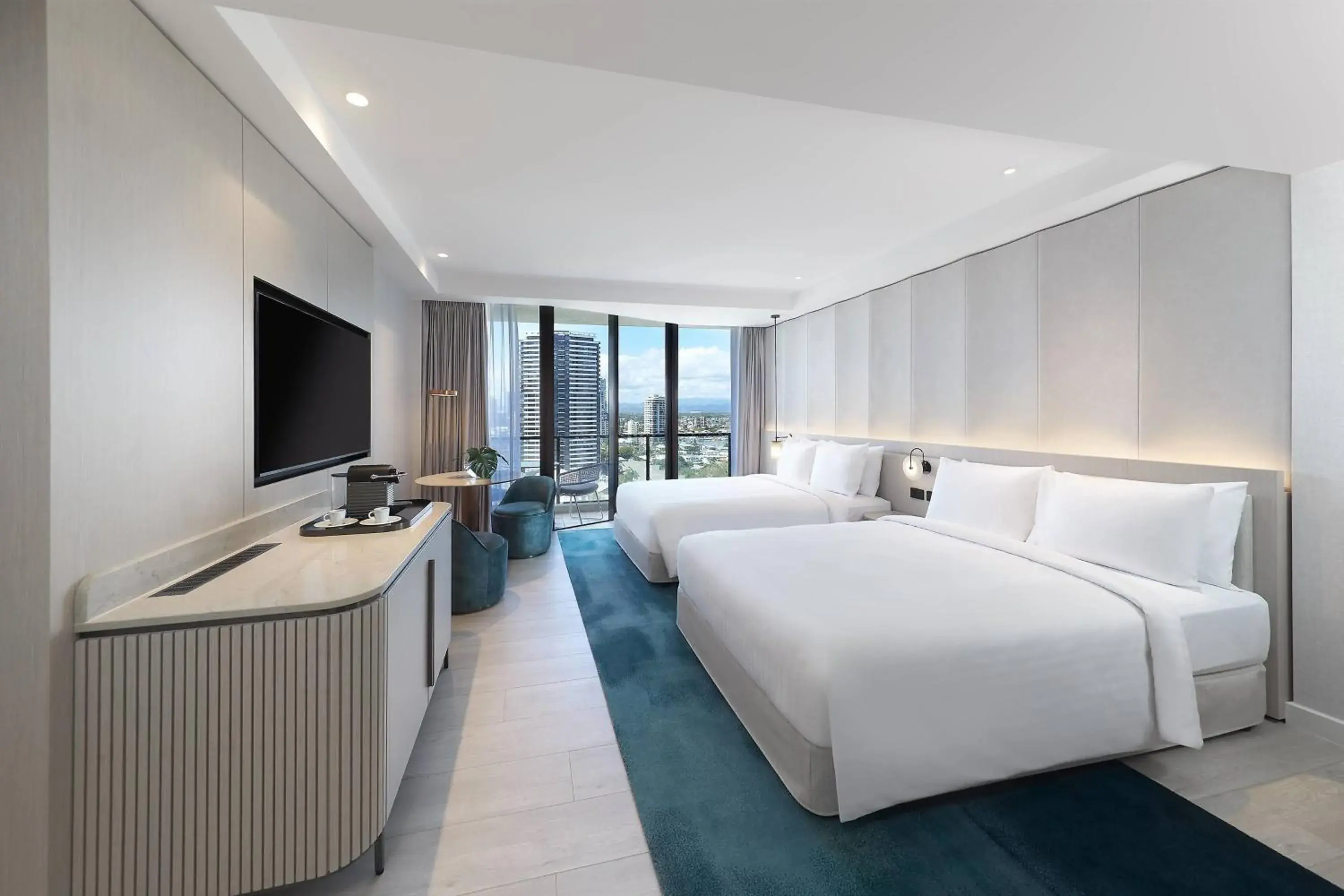 Double Room with Two Double Beds and Mountain View in JW Marriott Gold Coast Resort & Spa Double Room with Two Double Beds and Mountain View in JW Marriott Gold Coast Resort & Spa