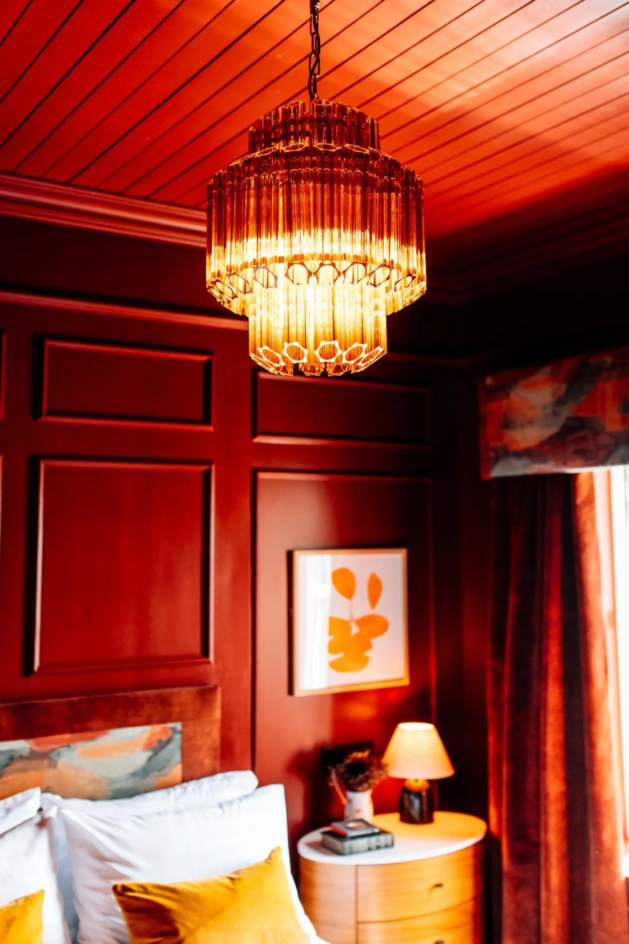 Decorative detail, Bed in The Nines