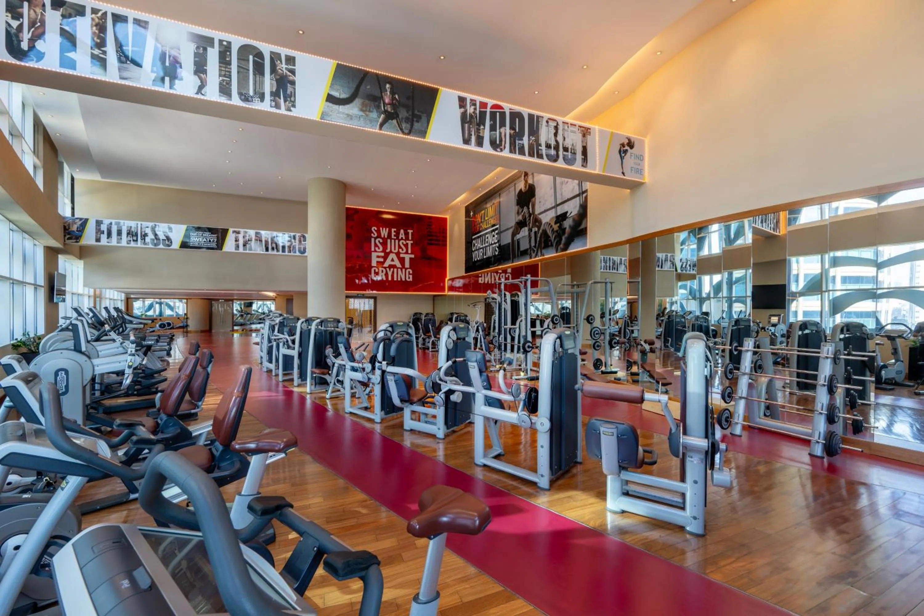 Fitness centre/facilities in Grand Millennium Al Wahda Executive Apartments
