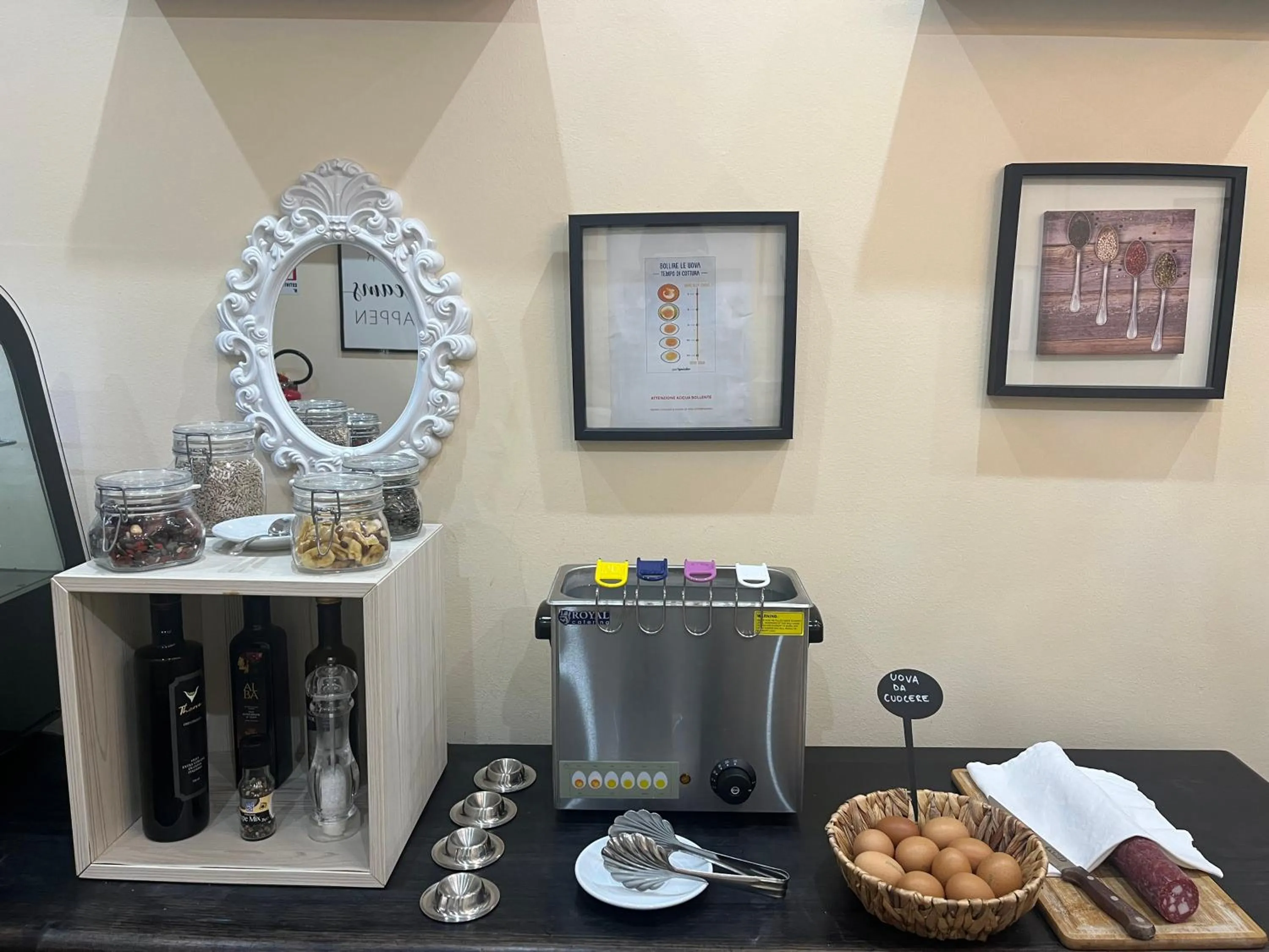 Food and drinks in Hotel La Torraccia