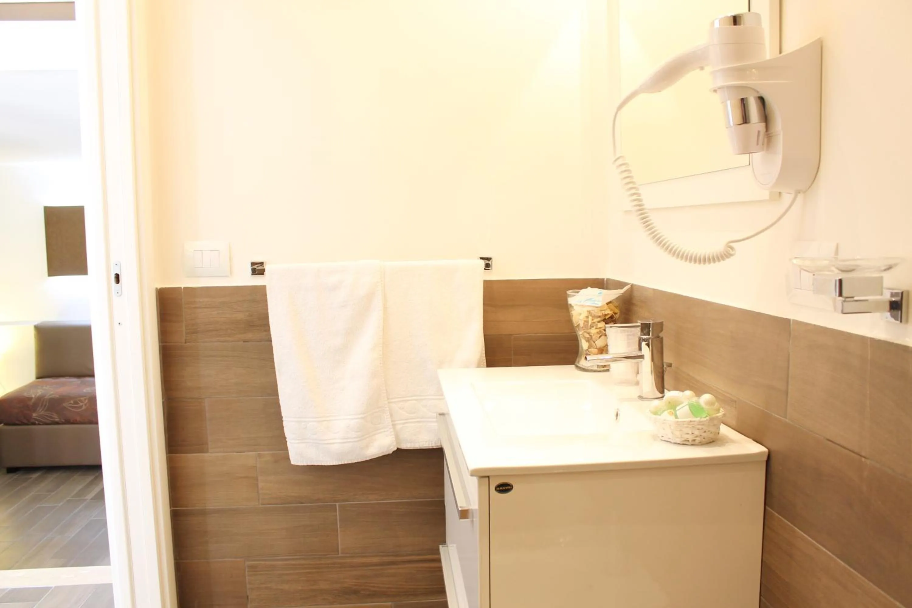 Bathroom in Hotel La Torraccia