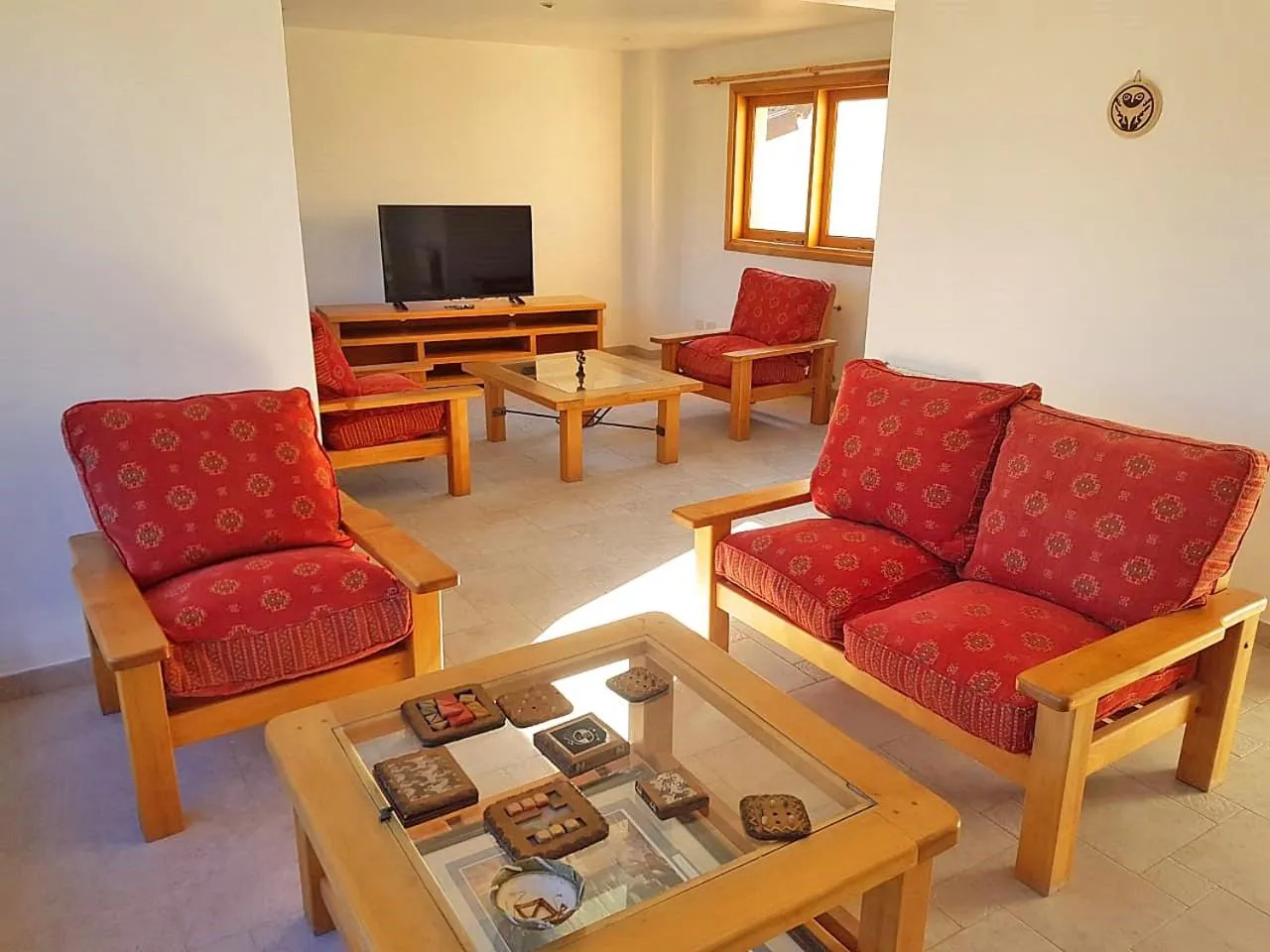 Seating area in Cabañas Del Lacar