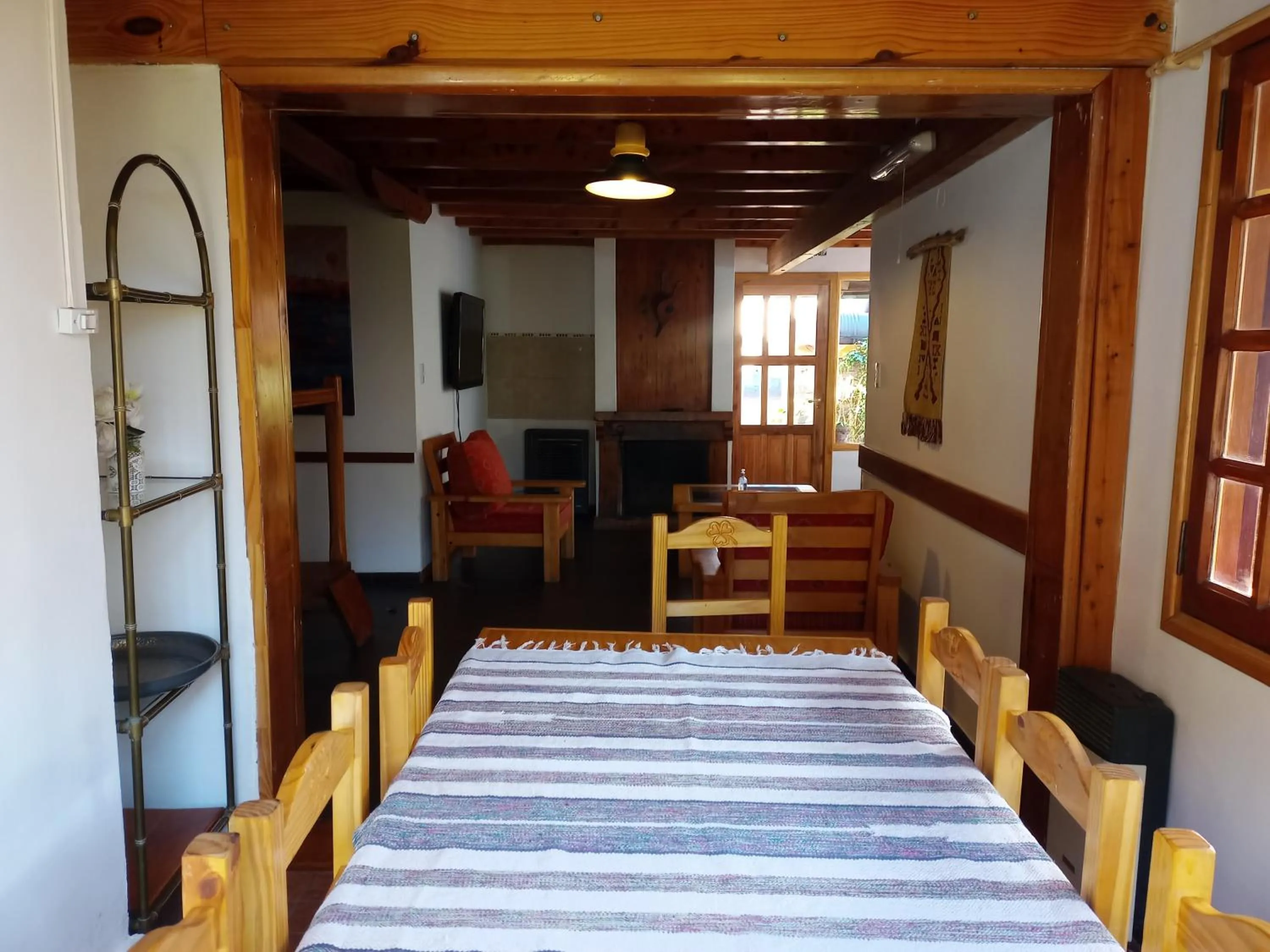 Bed in Cabañas Del Lacar