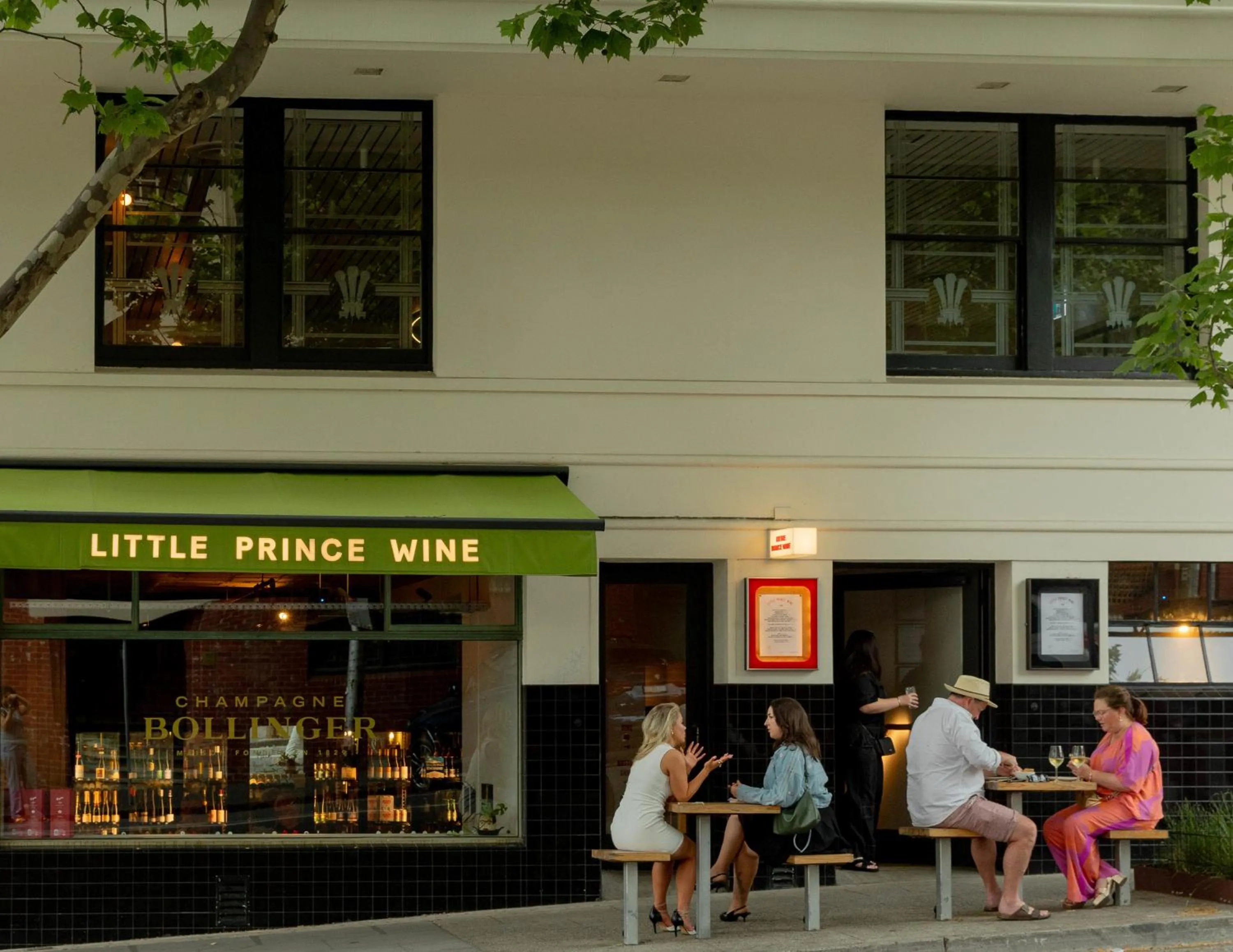 Restaurant/places to eat in The Prince