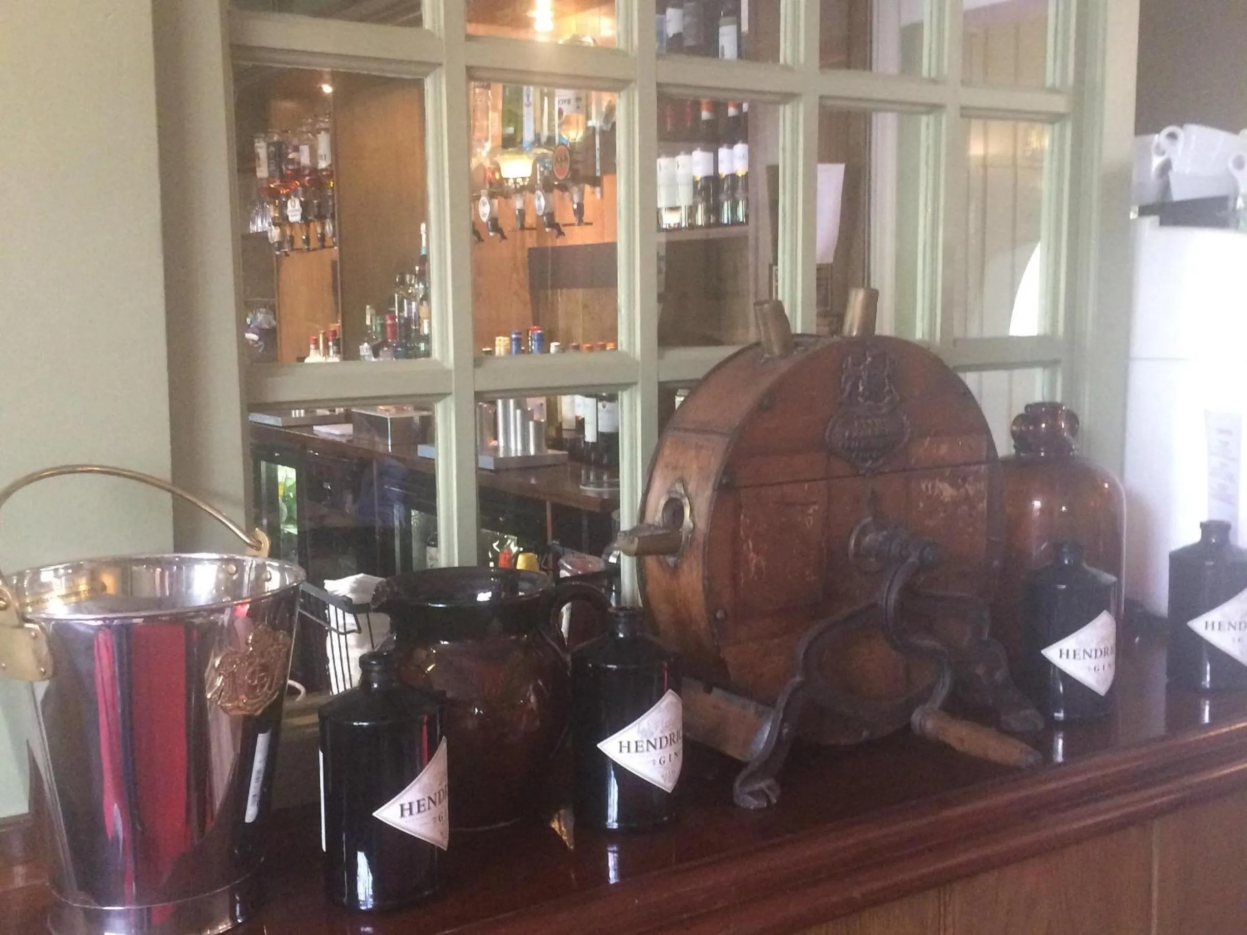 Dining area in The Labouring Man