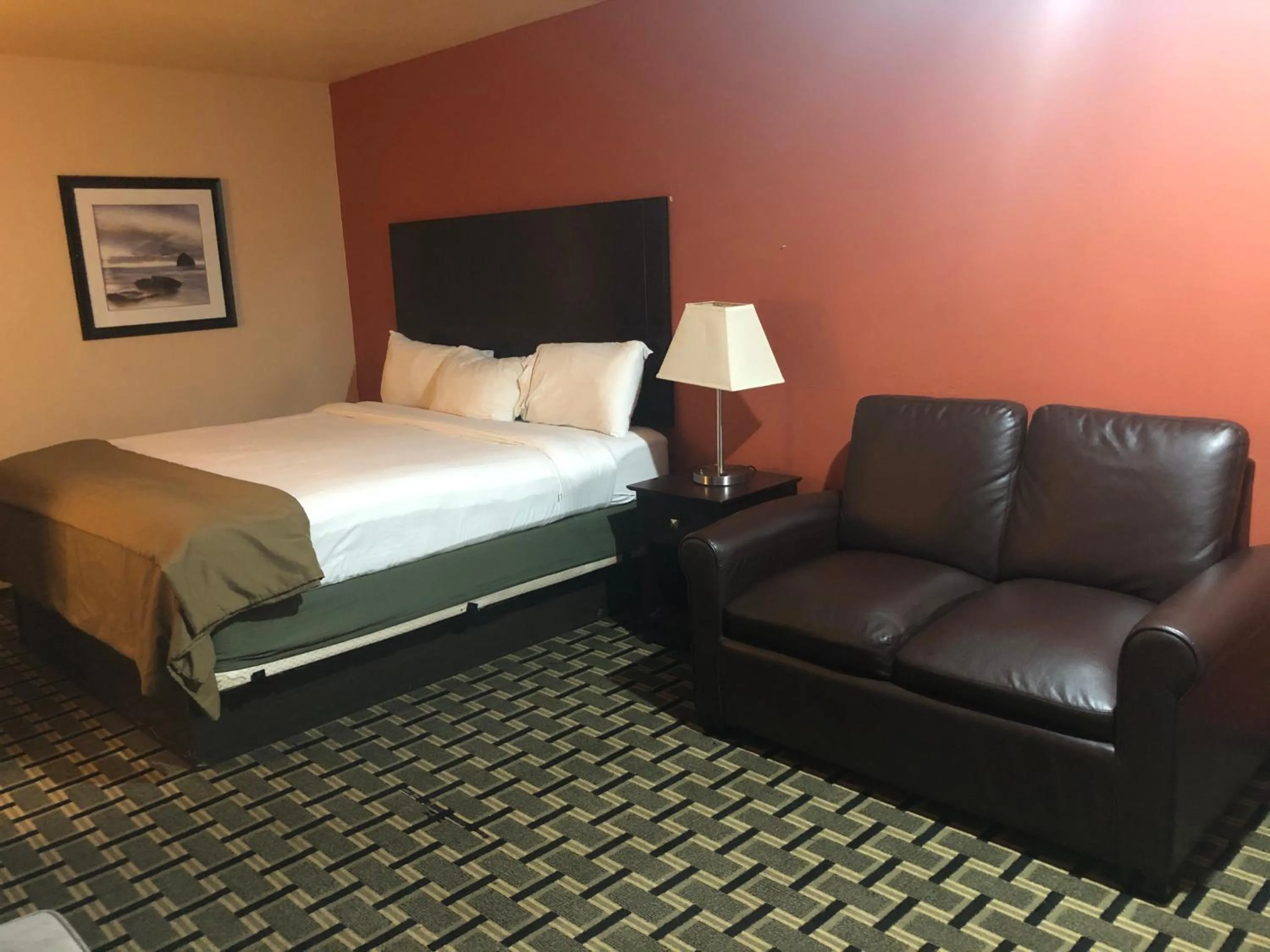Bed in Executive Inn Woodward