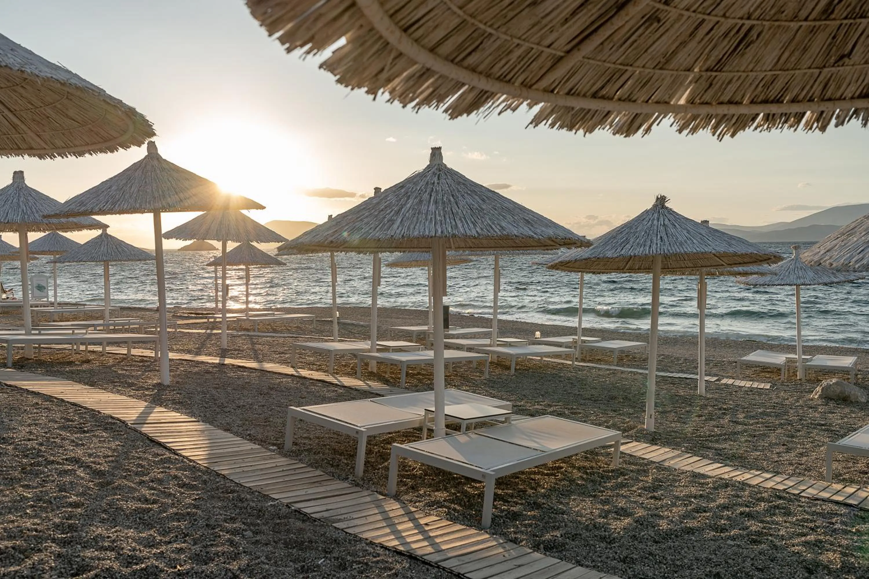 Beach in Bellevalia Hydra