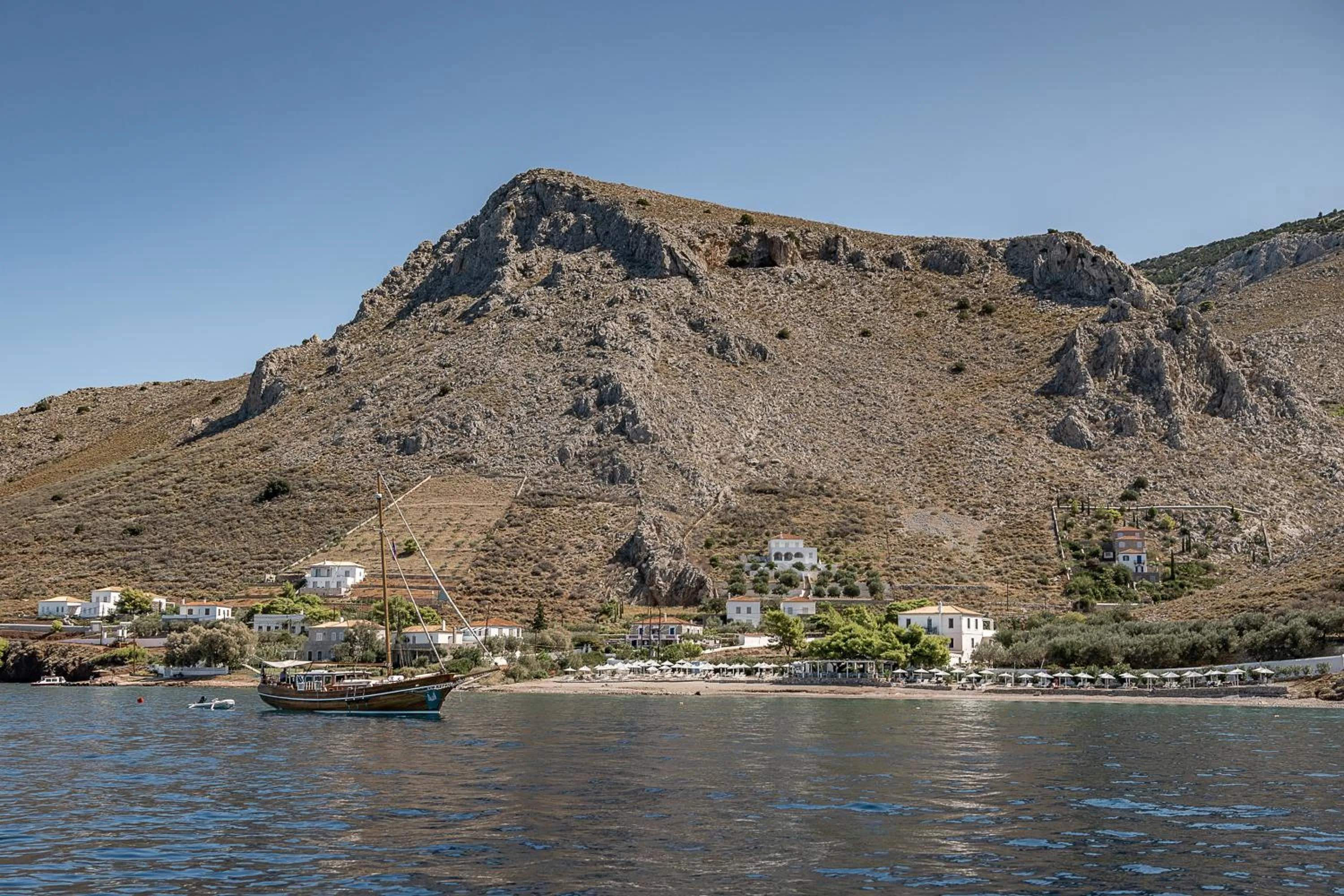 Natural landscape in Bellevalia Hydra