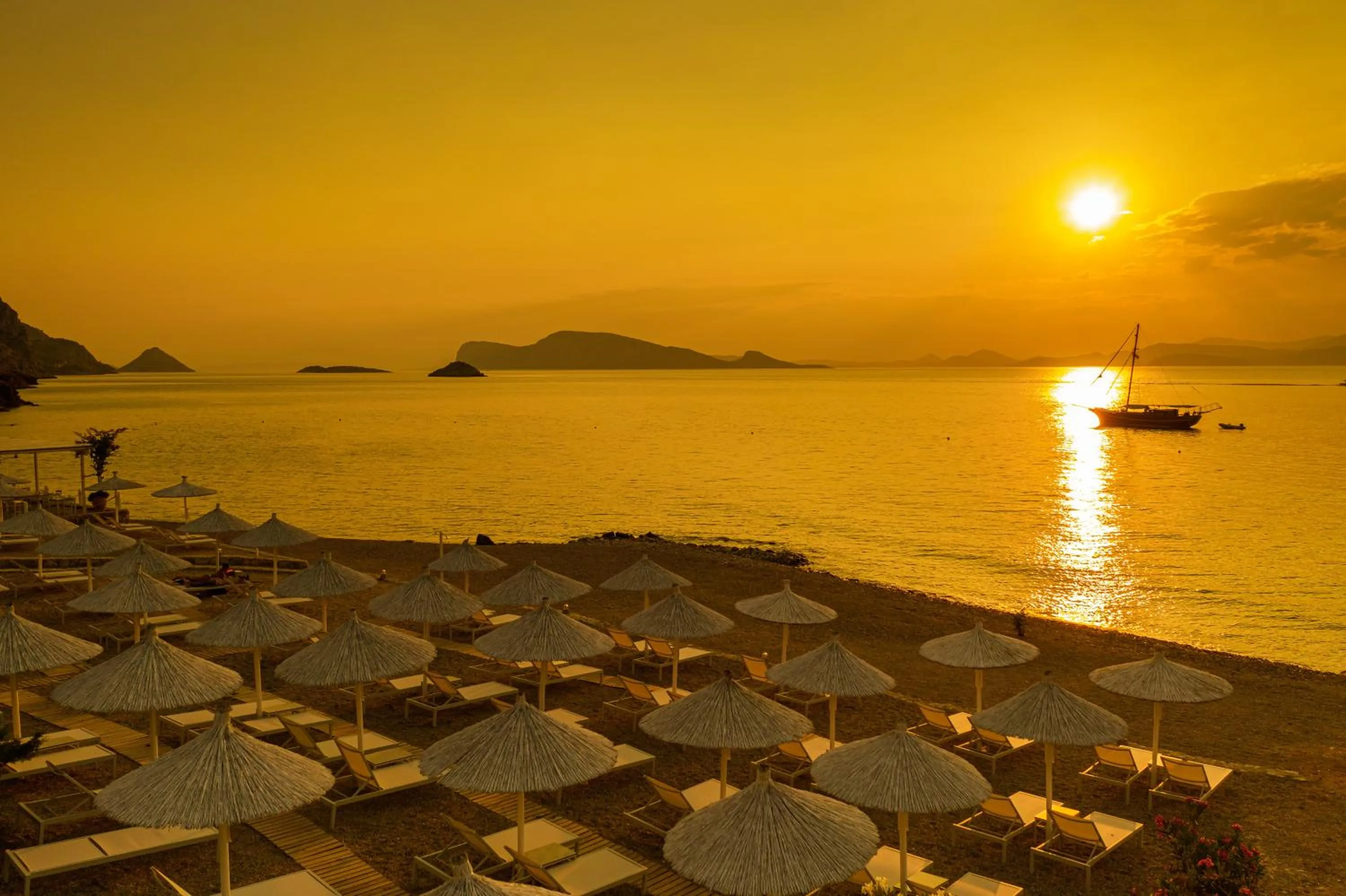 Natural landscape in Bellevalia Hydra