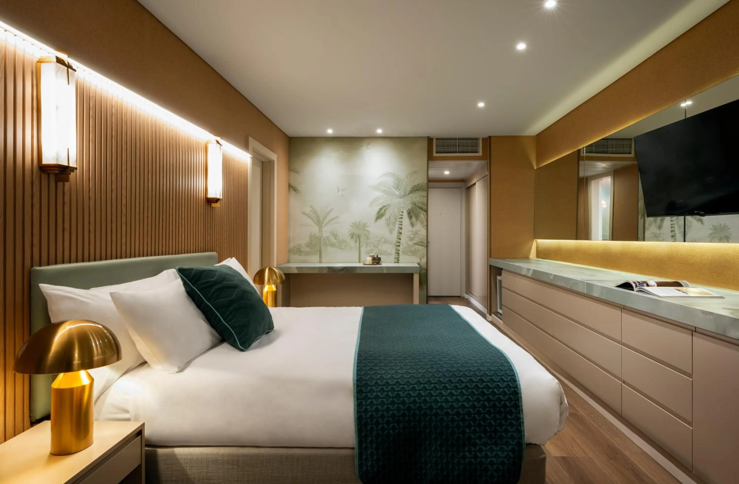 Bedroom, Bed in U Coral Beach Club Eilat – Ultra All inclusive