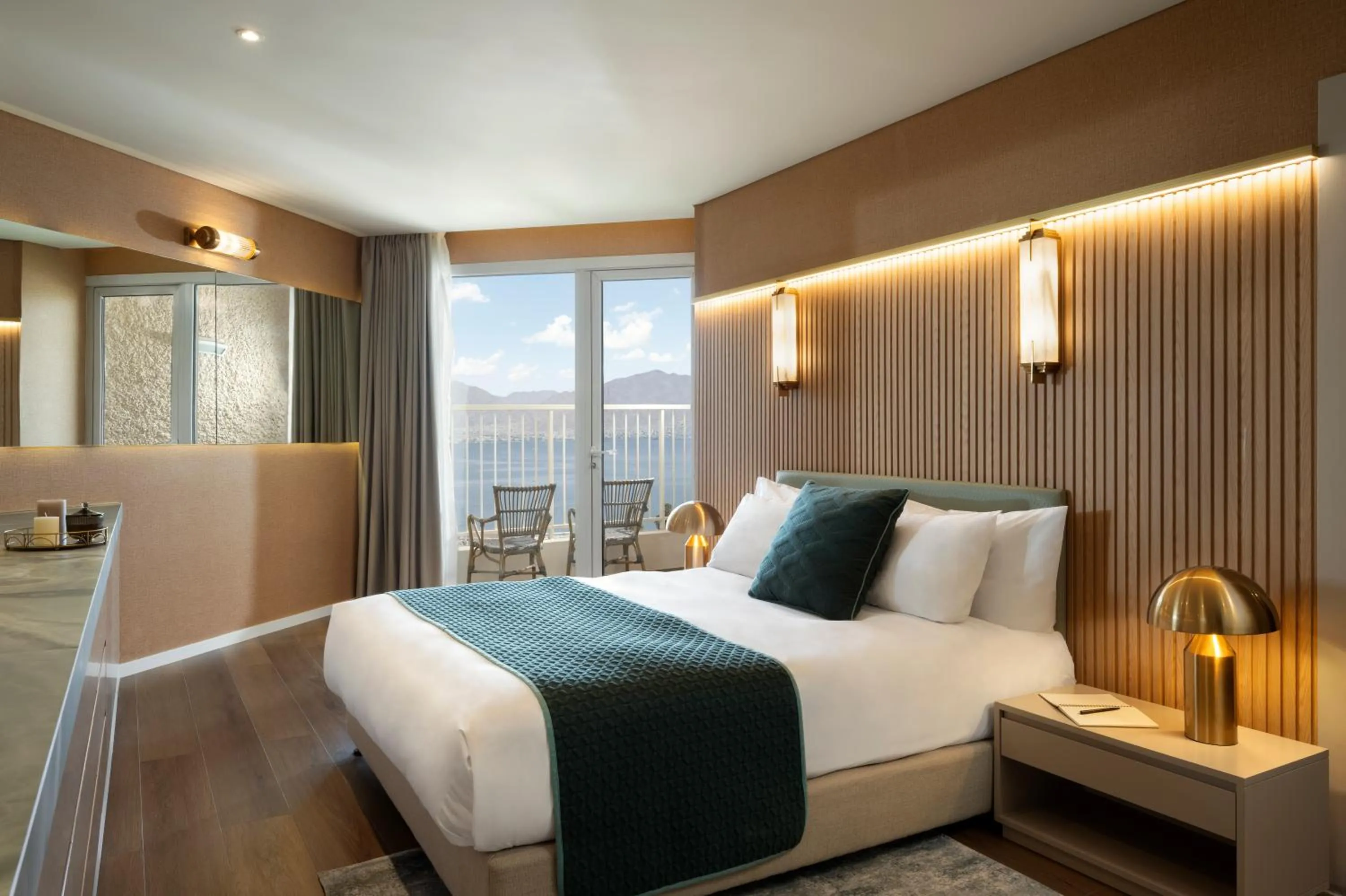 Bedroom, Bed in U Coral Beach Club Eilat – Ultra All inclusive
