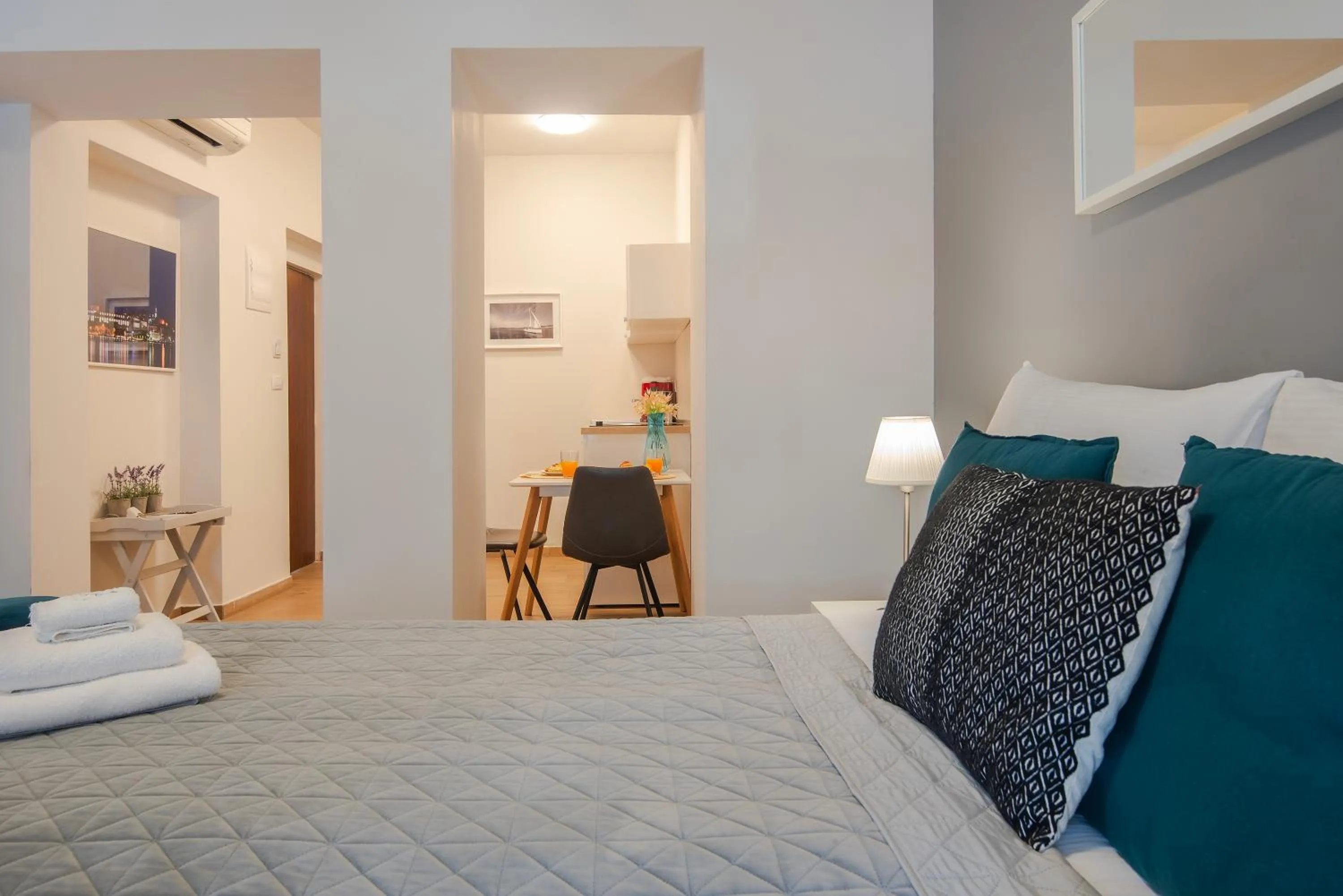 Bed in D&A Amphitheatre Apartments with free parking