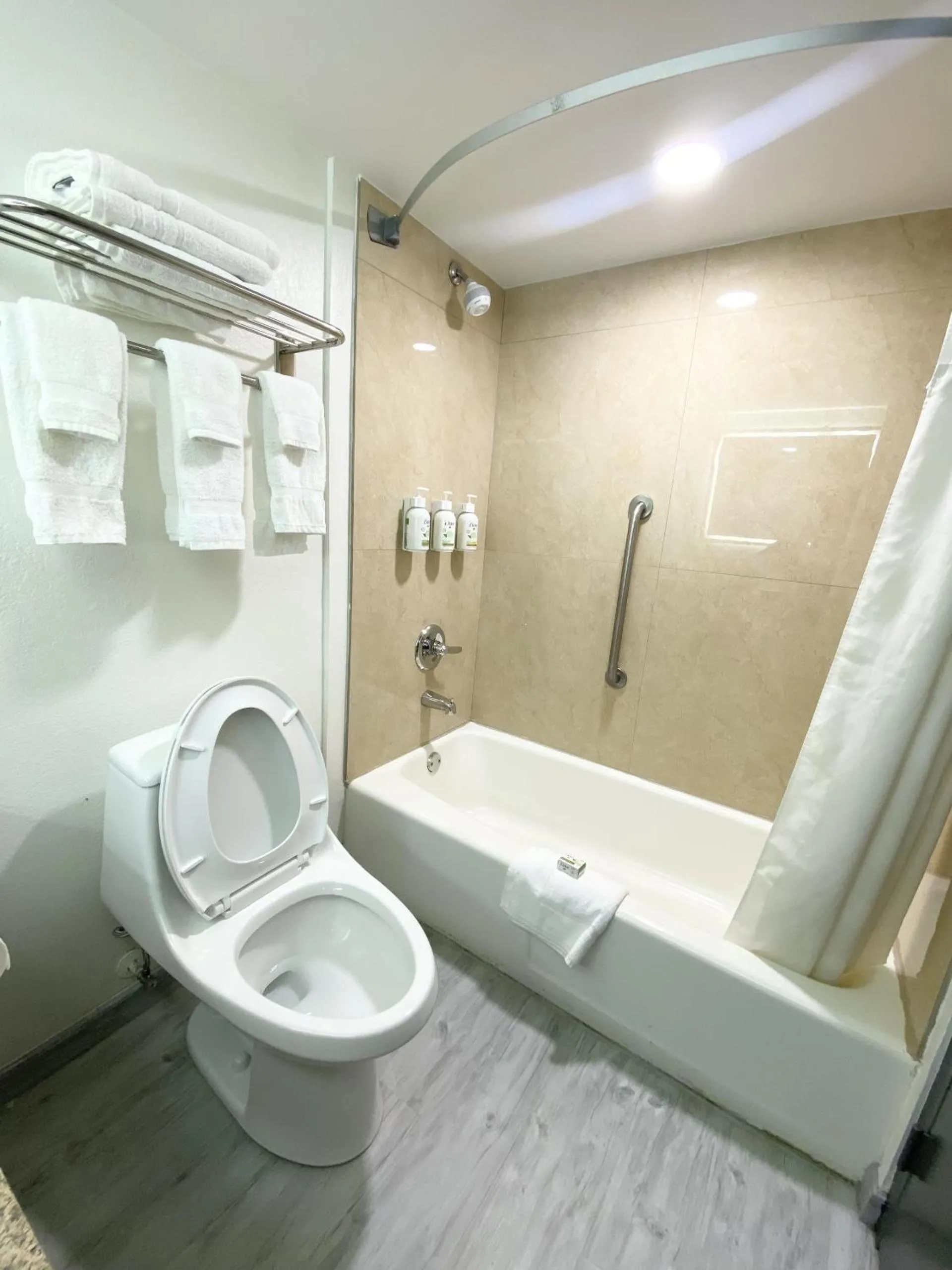 Toilet in Ramada by Wyndham Tuscaloosa