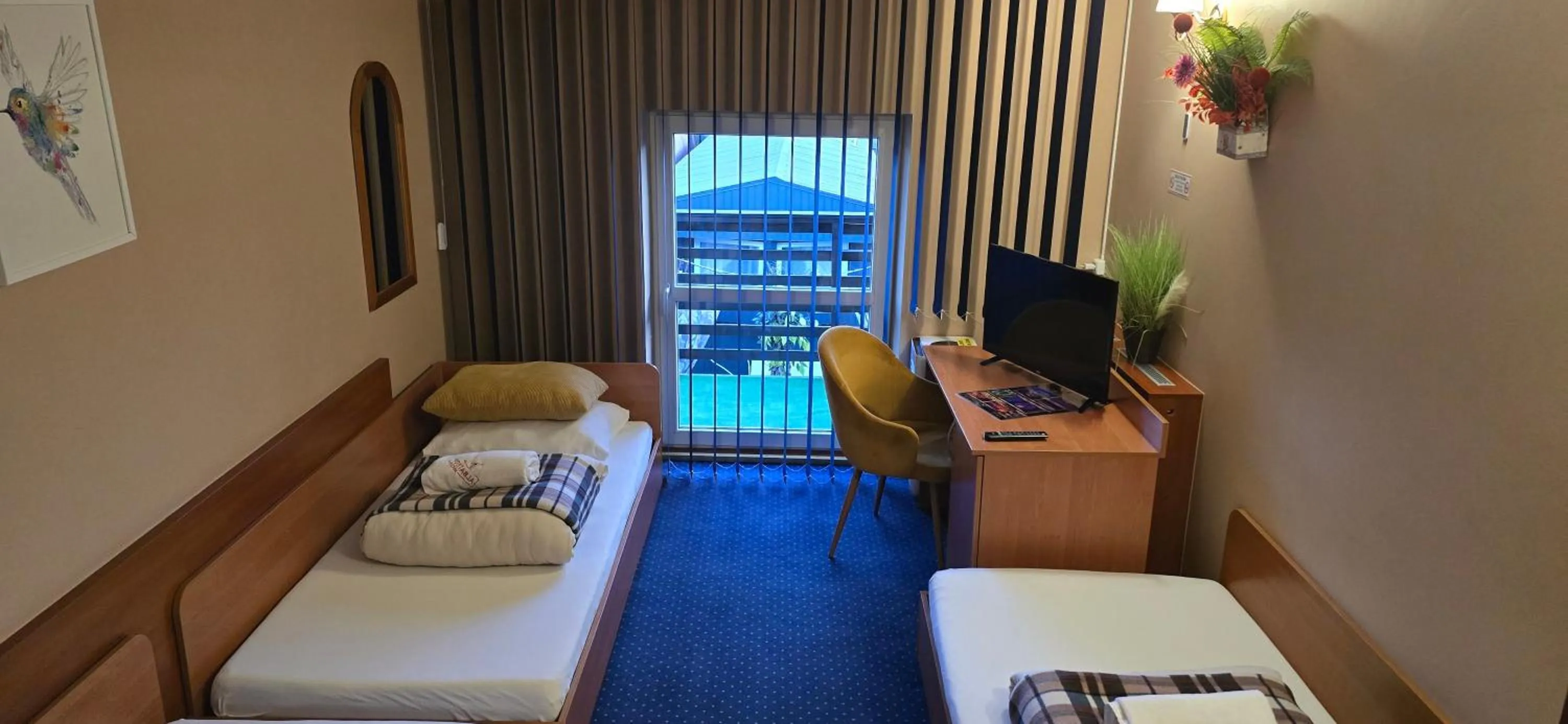 Bed in ZAJAZD ALBATROS Rzeszów SPA