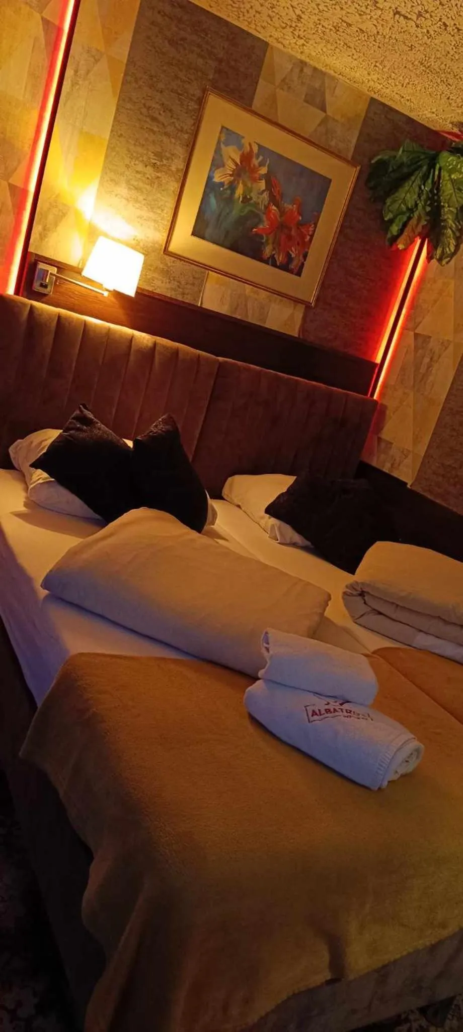 Bed in ZAJAZD ALBATROS Rzeszów SPA