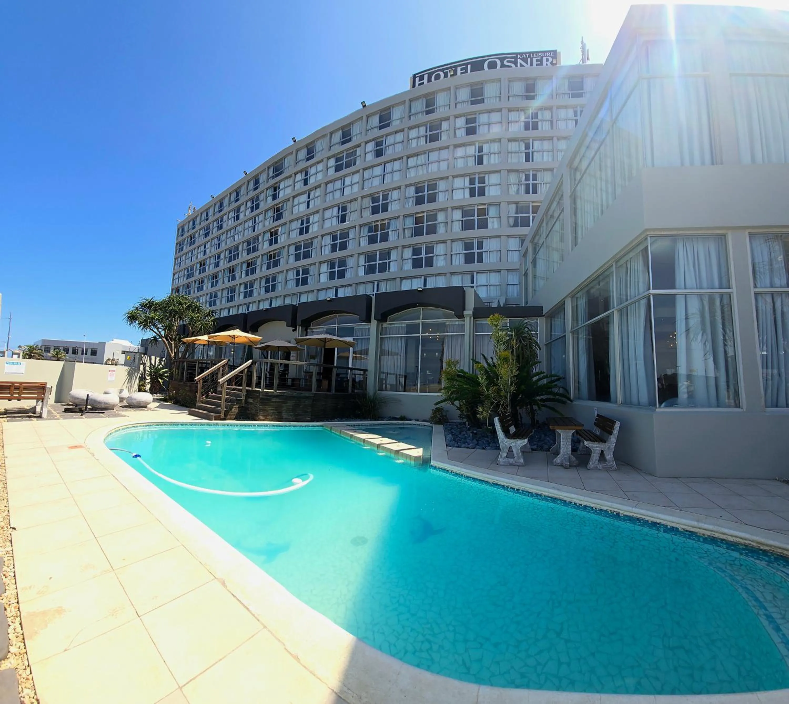 Swimming pool in Hotel Osner