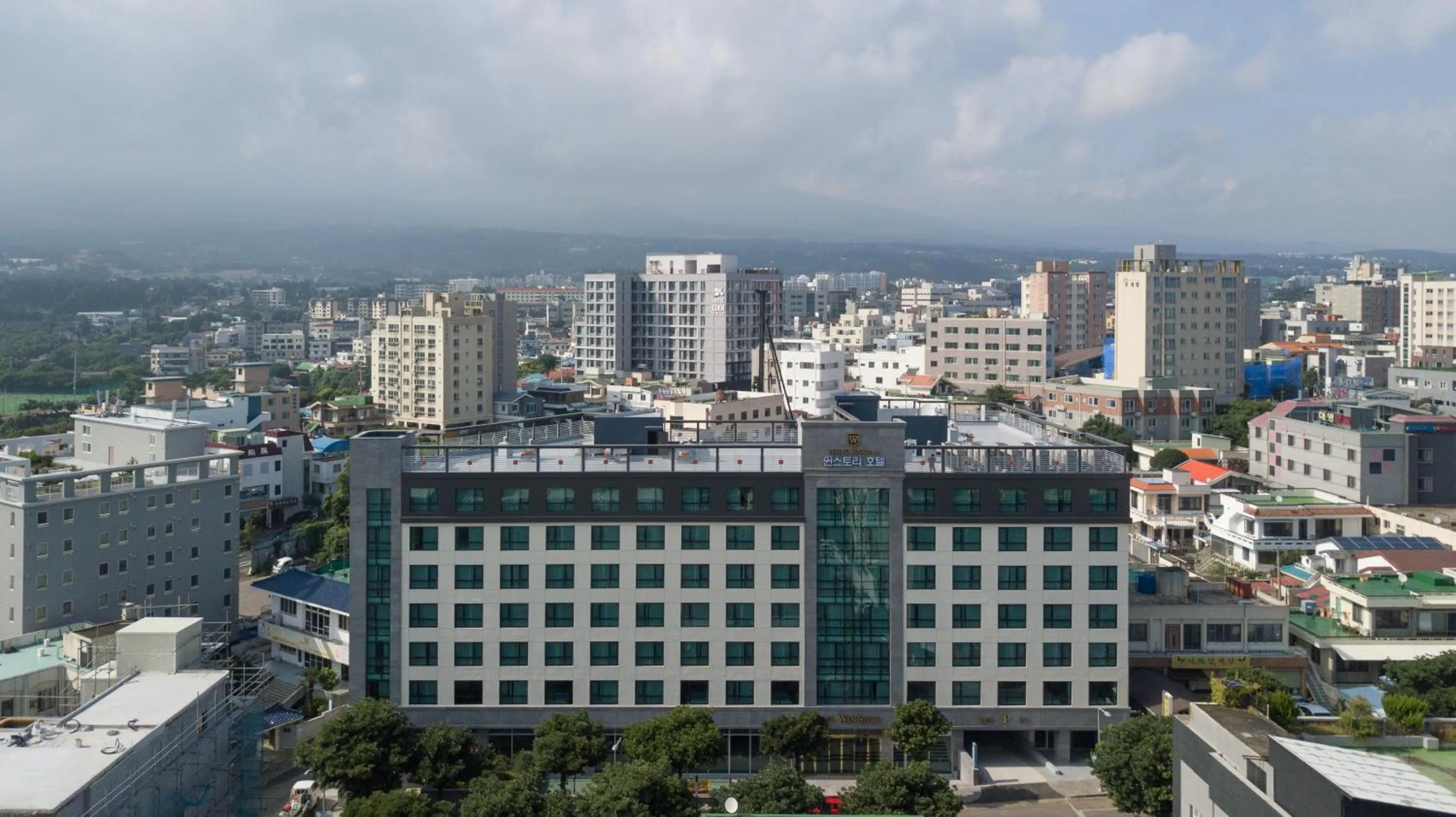 Bird's eye view in Hotel Winstory