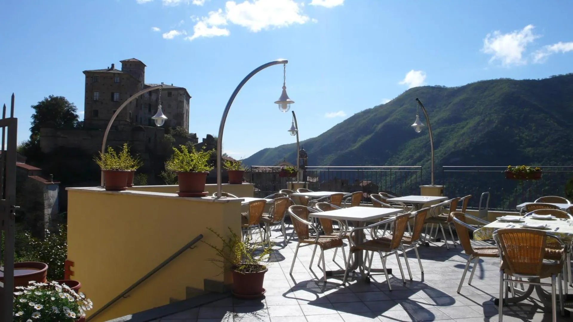 Patio in Albergo Cecchin