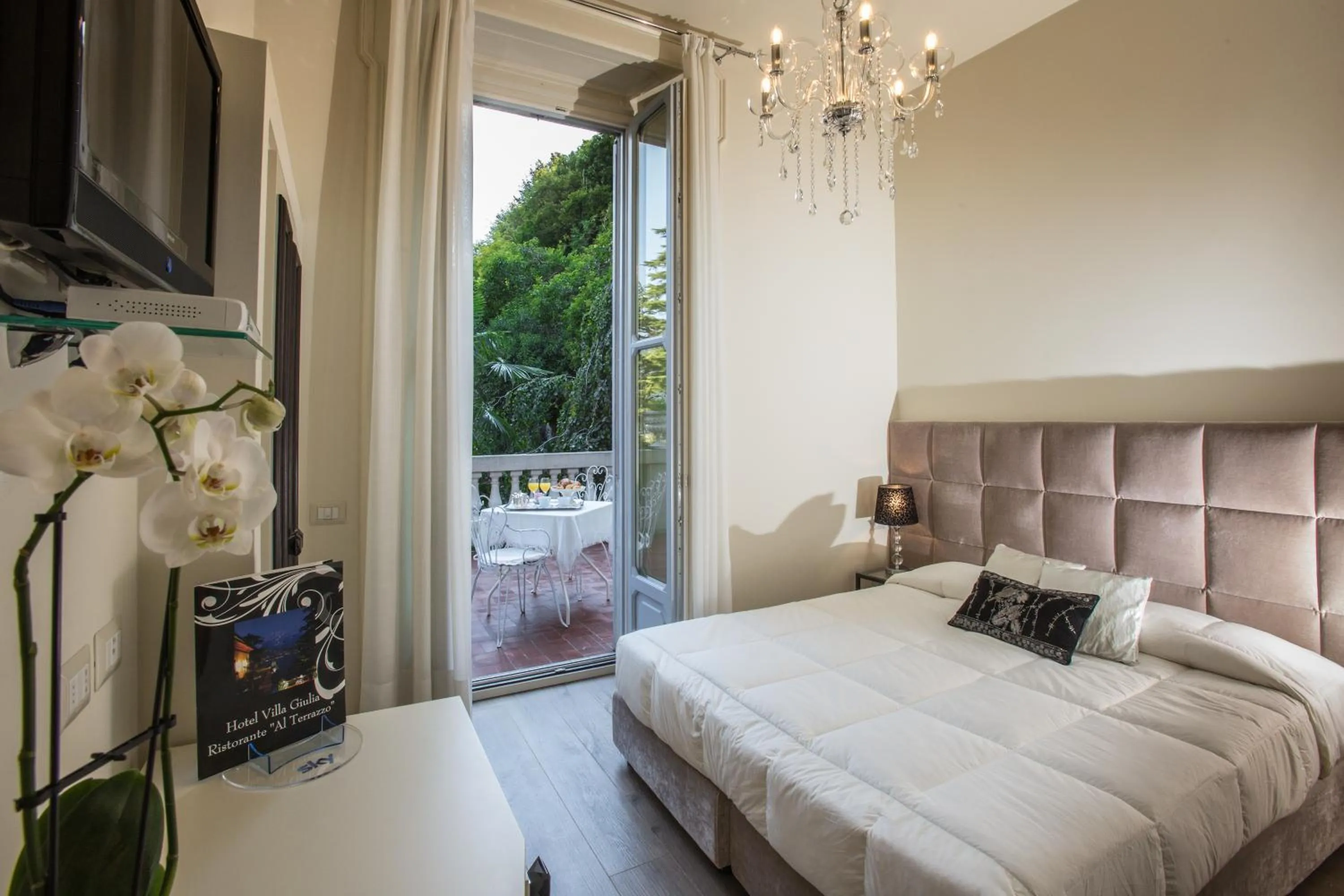 Bed in Boutique Hotel Villa Giulia