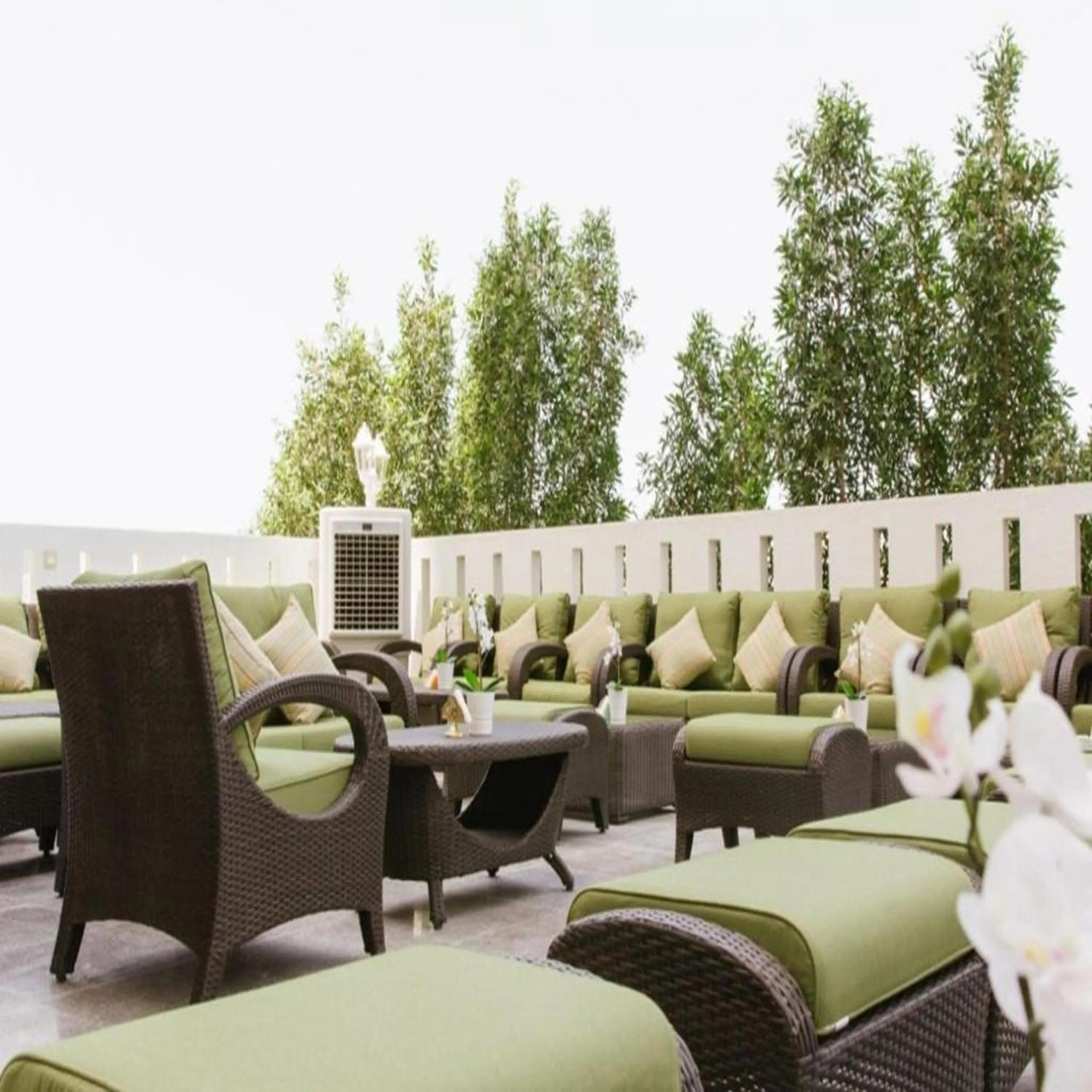 Seating area in Sunday Mangrove Corniche Hotel, Ras Al Khaimah