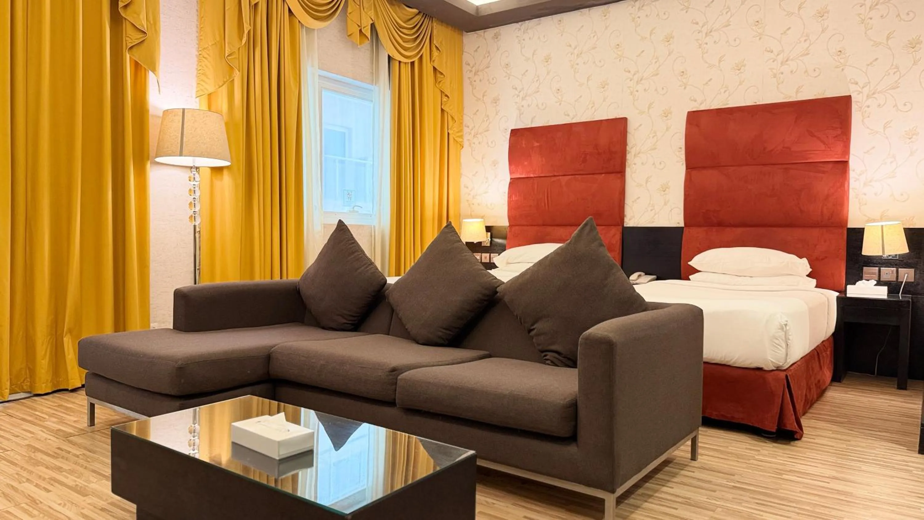 Bed in Sunday Mangrove Corniche Hotel, Ras Al Khaimah