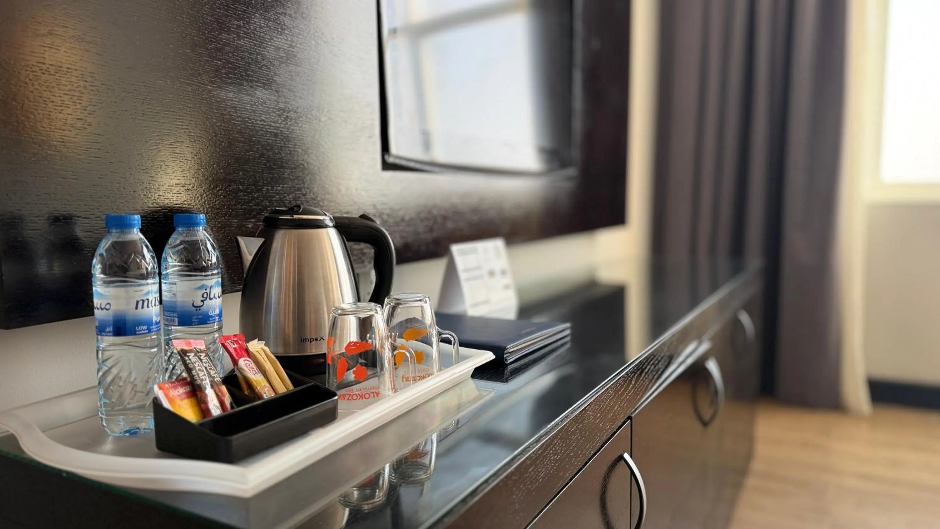 Food and drinks in Sunday Mangrove Corniche Hotel, Ras Al Khaimah