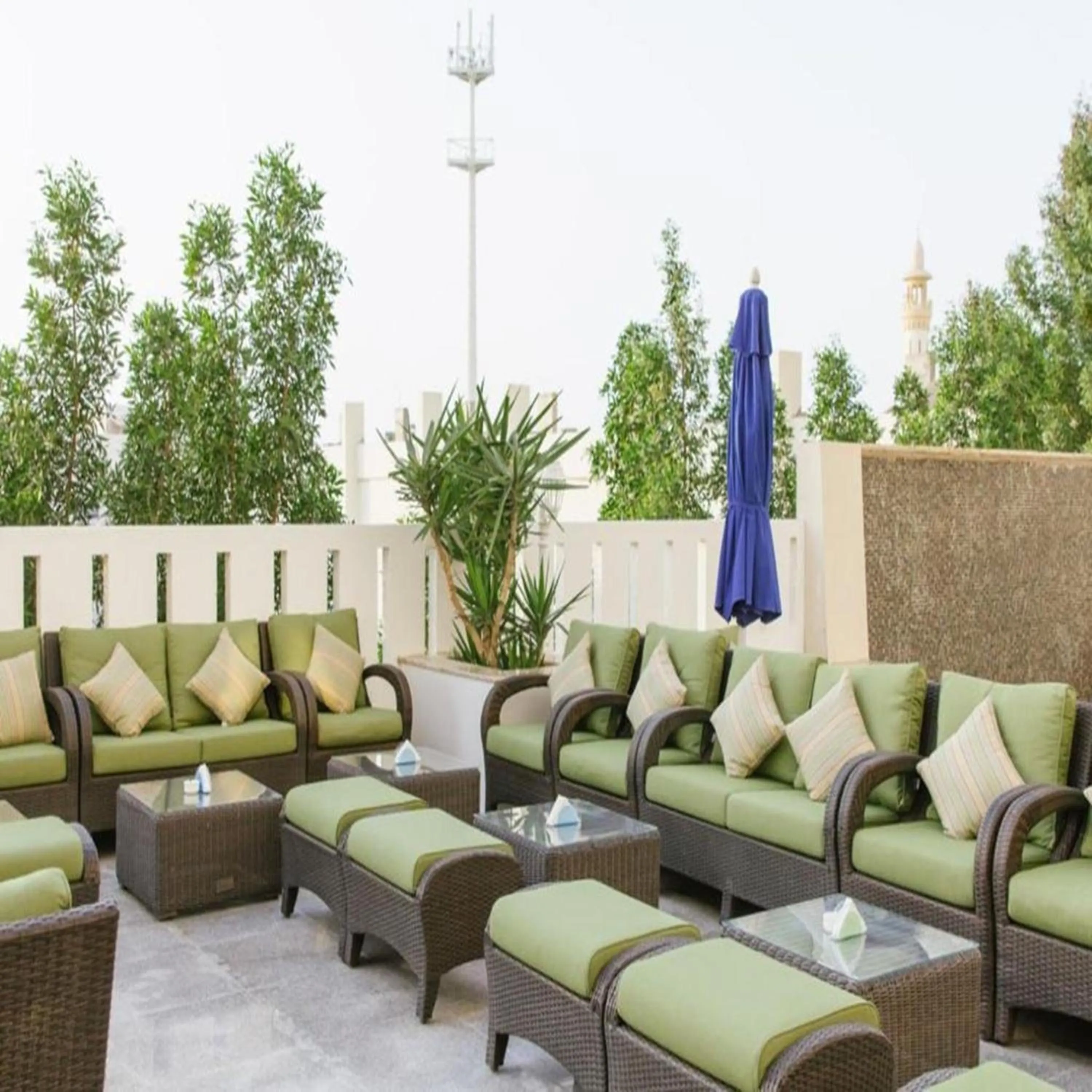 Seating area in Sunday Mangrove Corniche Hotel, Ras Al Khaimah