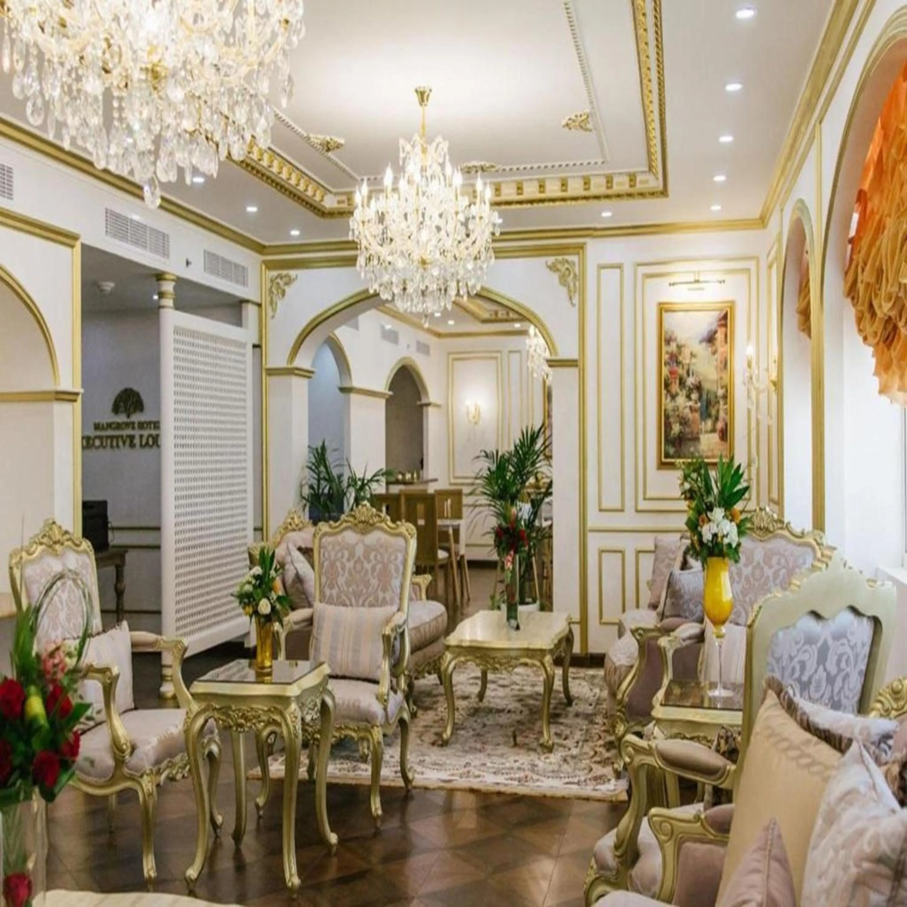 Seating area in Sunday Mangrove Corniche Hotel, Ras Al Khaimah