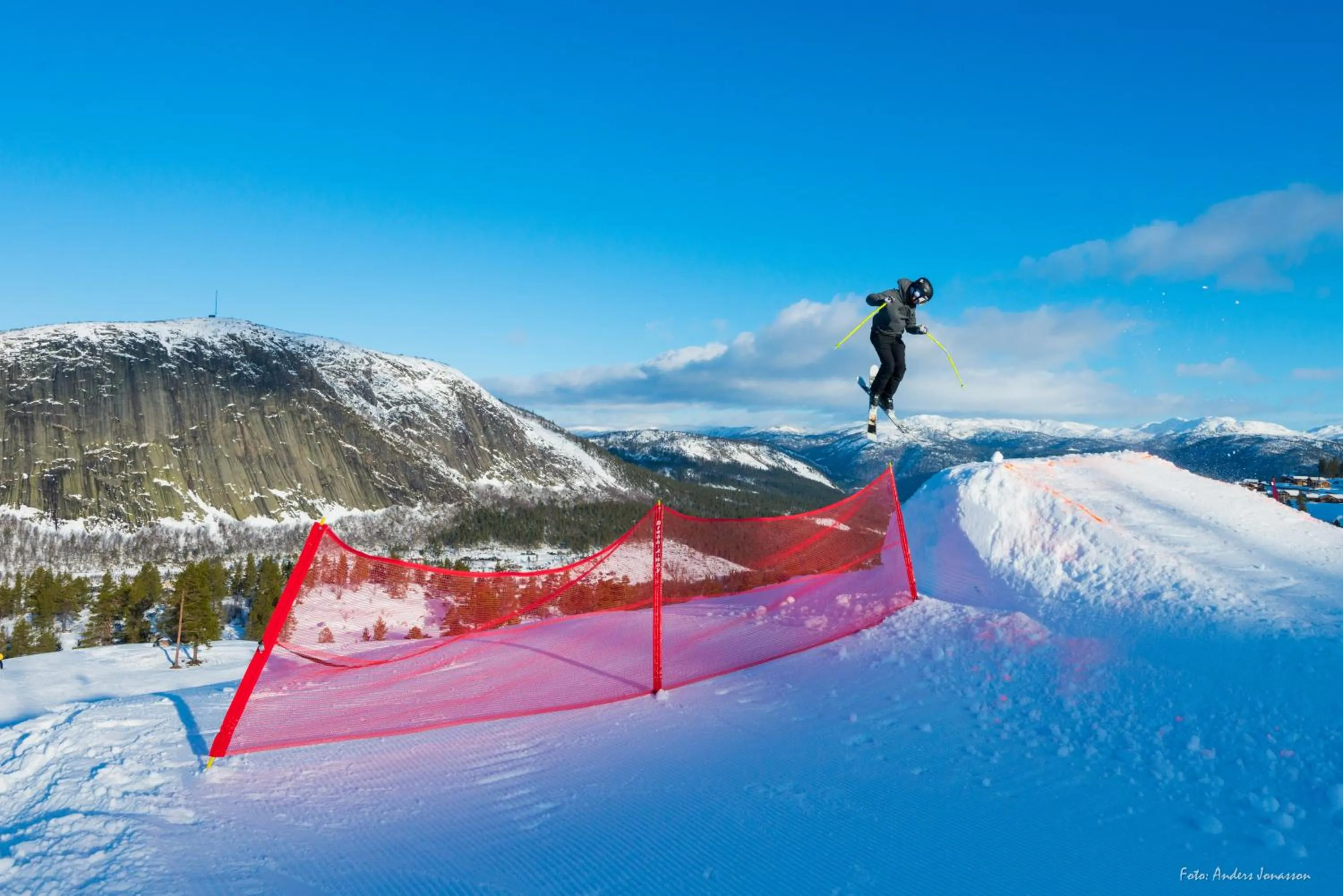 Skiing in Sølvgarden Hotel